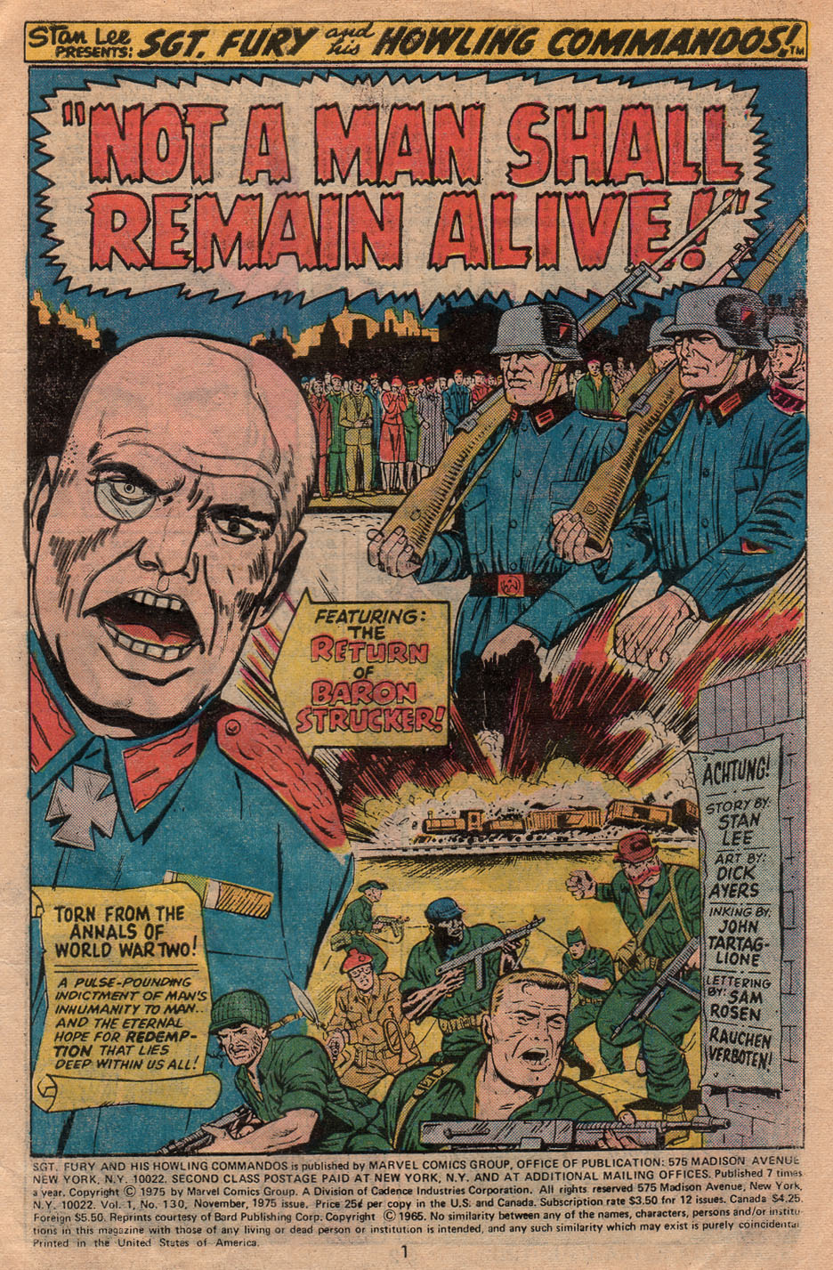 Read online Sgt. Fury comic -  Issue #130 - 3