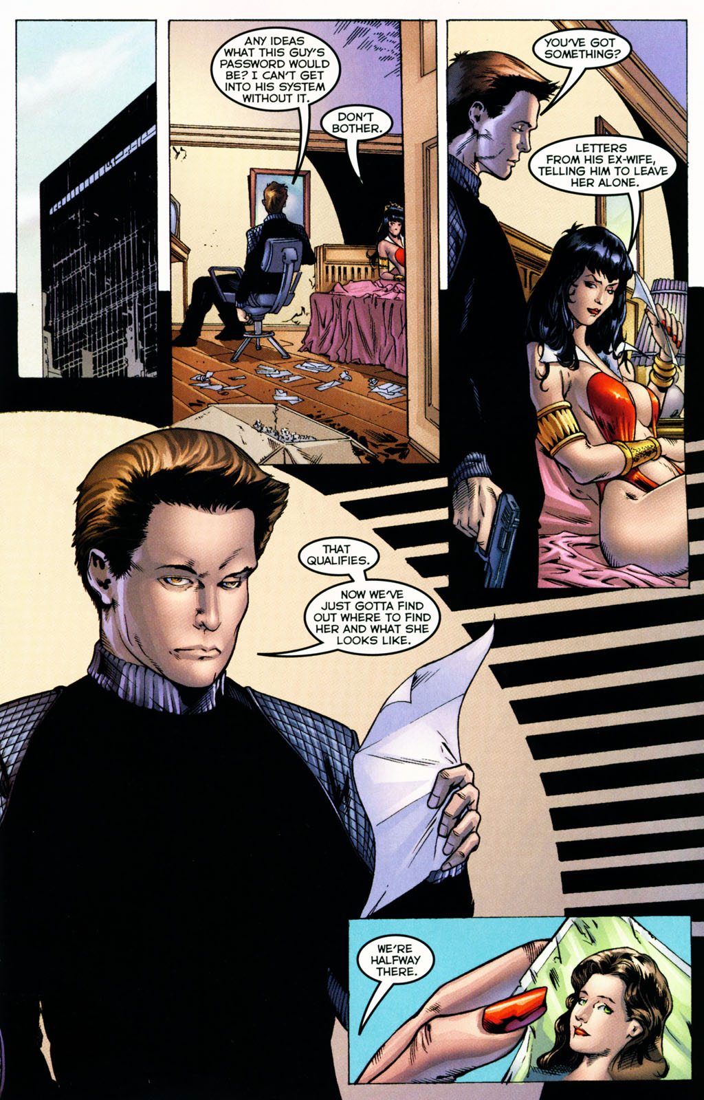 Read online Vampirella (2001) comic -  Issue #18 - 7