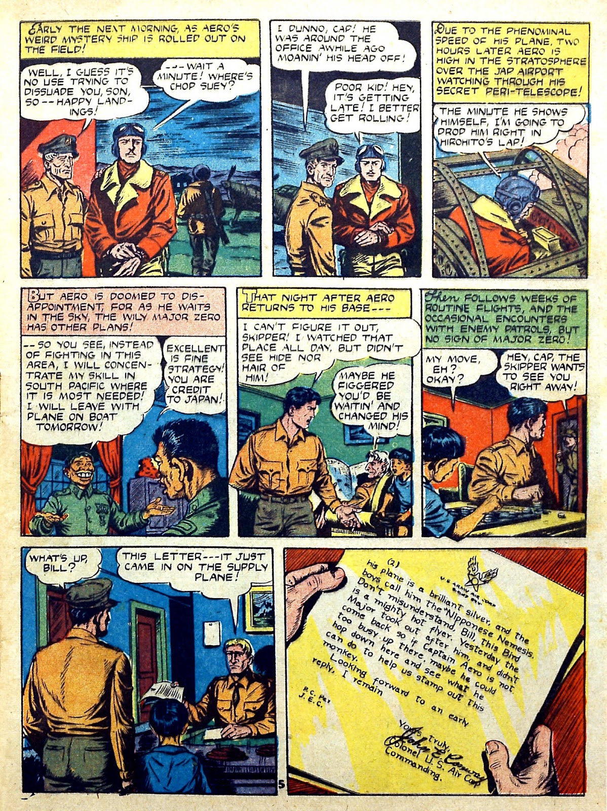 Captain Aero Comics issue 16 - Page 7