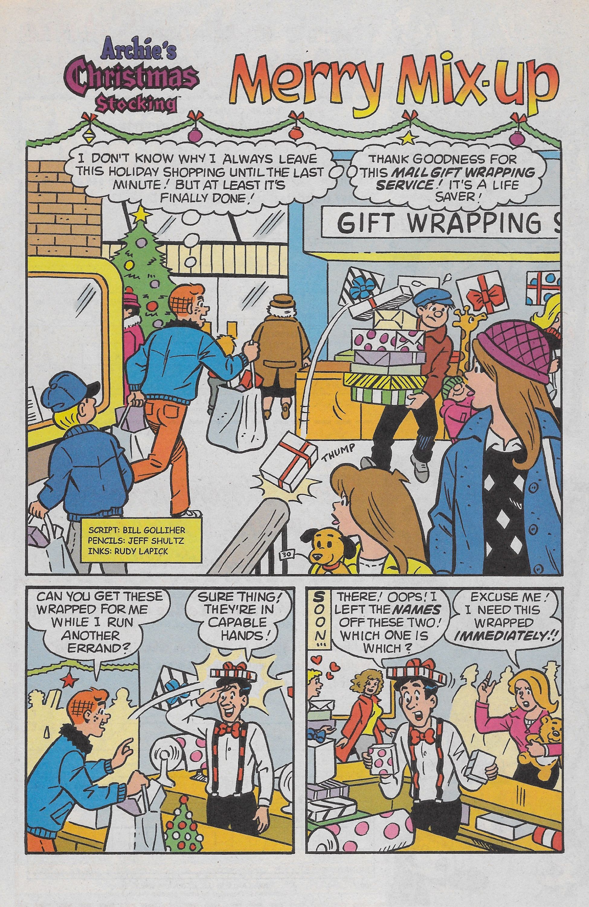 Read online Archie's Christmas Stocking comic -  Issue #7 - 30