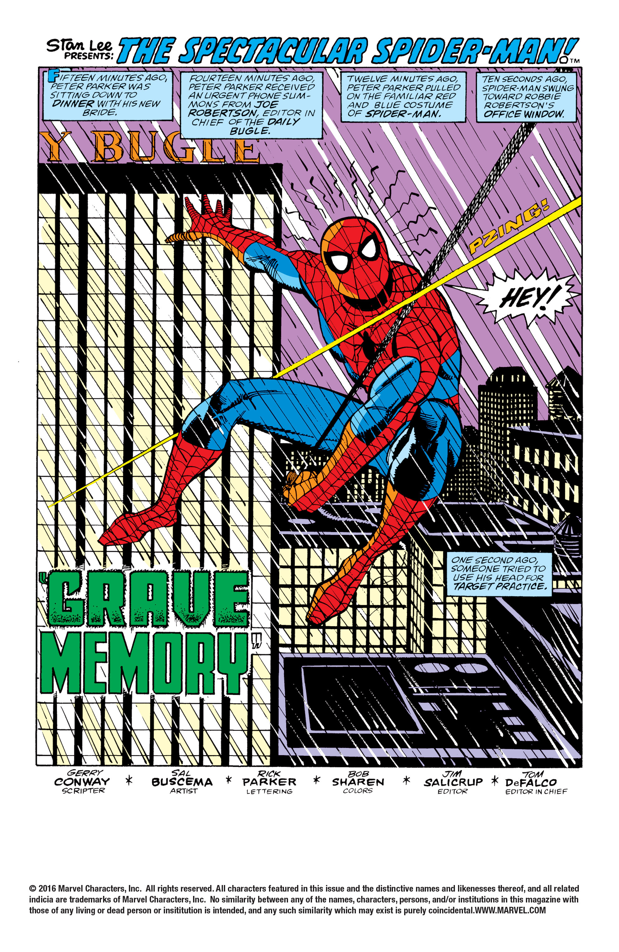 Read online The Spectacular Spider-Man (1976) comic -  Issue # _TPB Tombstone (Part 1) - 52