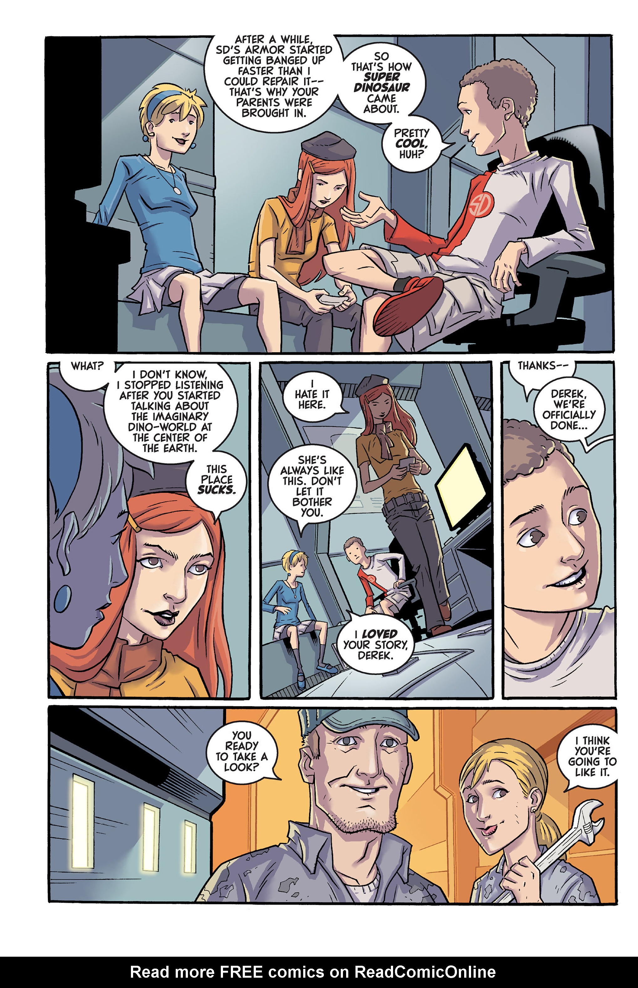 Read online Super Dinosaur (2011) comic -  Issue # _TPB 1 - 45