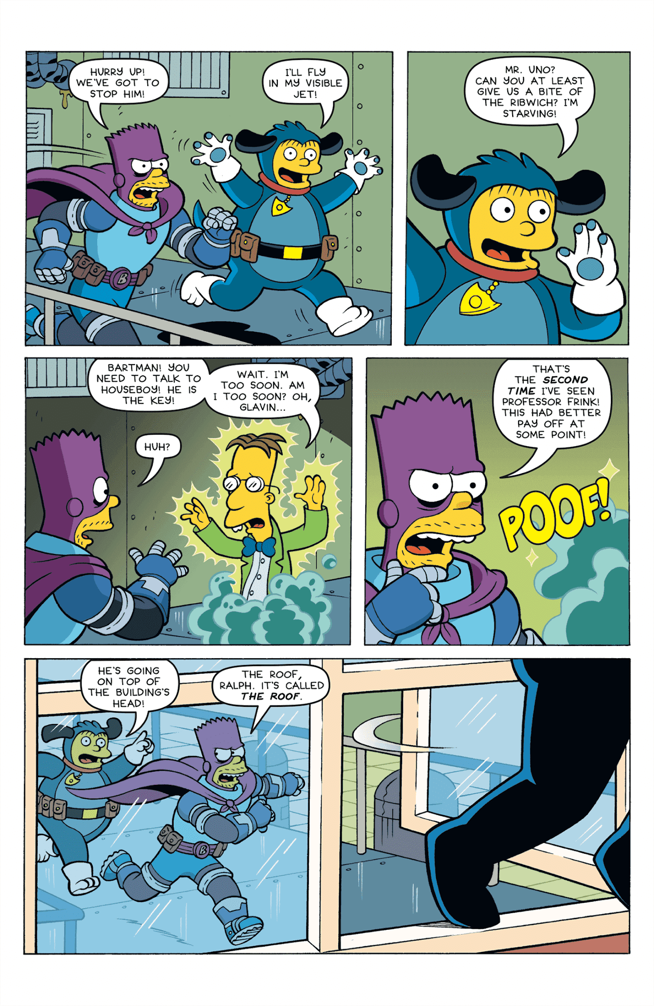 Read online Simpsons One-Shot Wonders: Bartman Spectacularly Super Secret Saga comic -  Issue #2 - 13