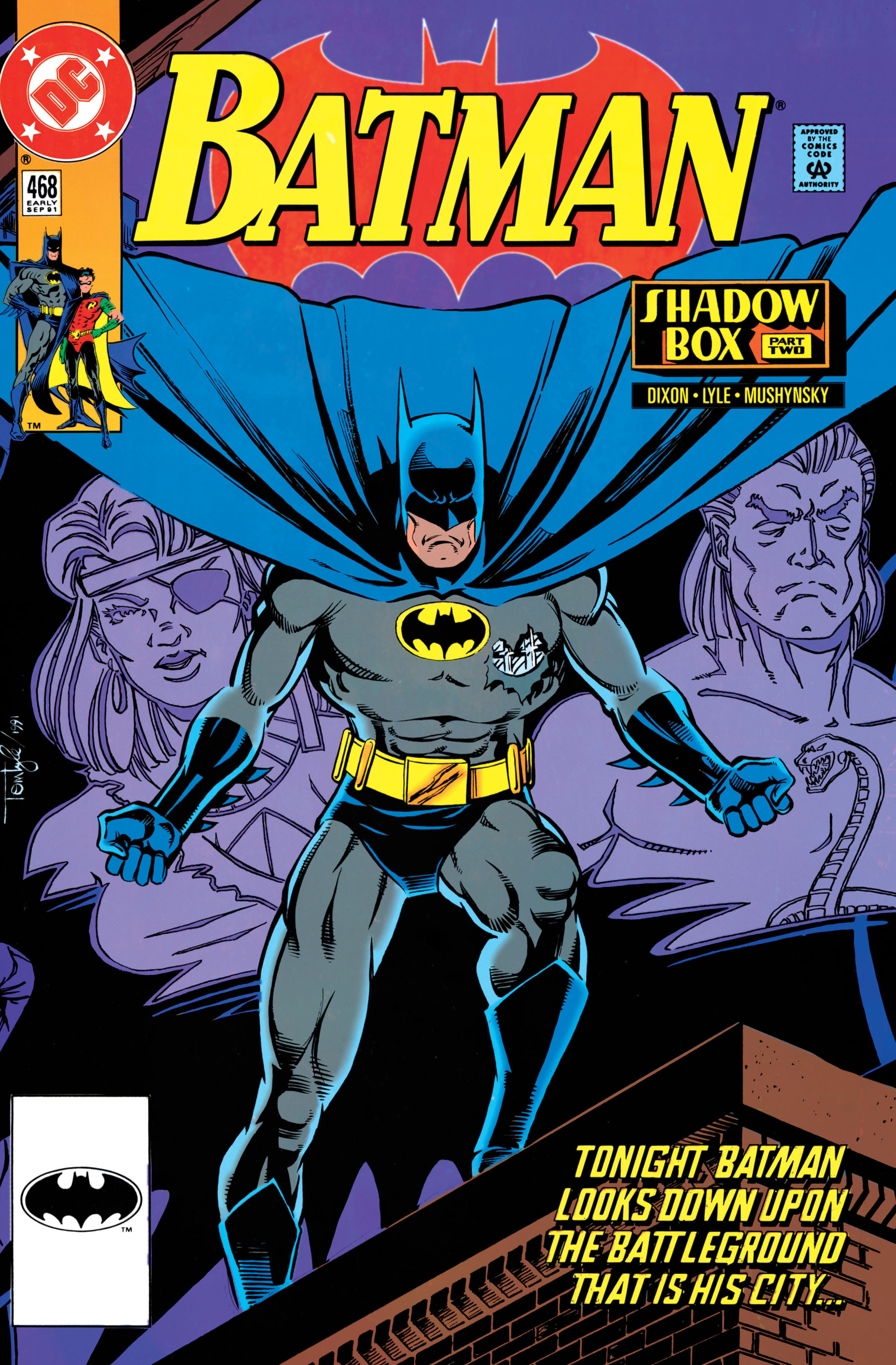 Read online Batman (1940) comic -  Issue #468 - 1