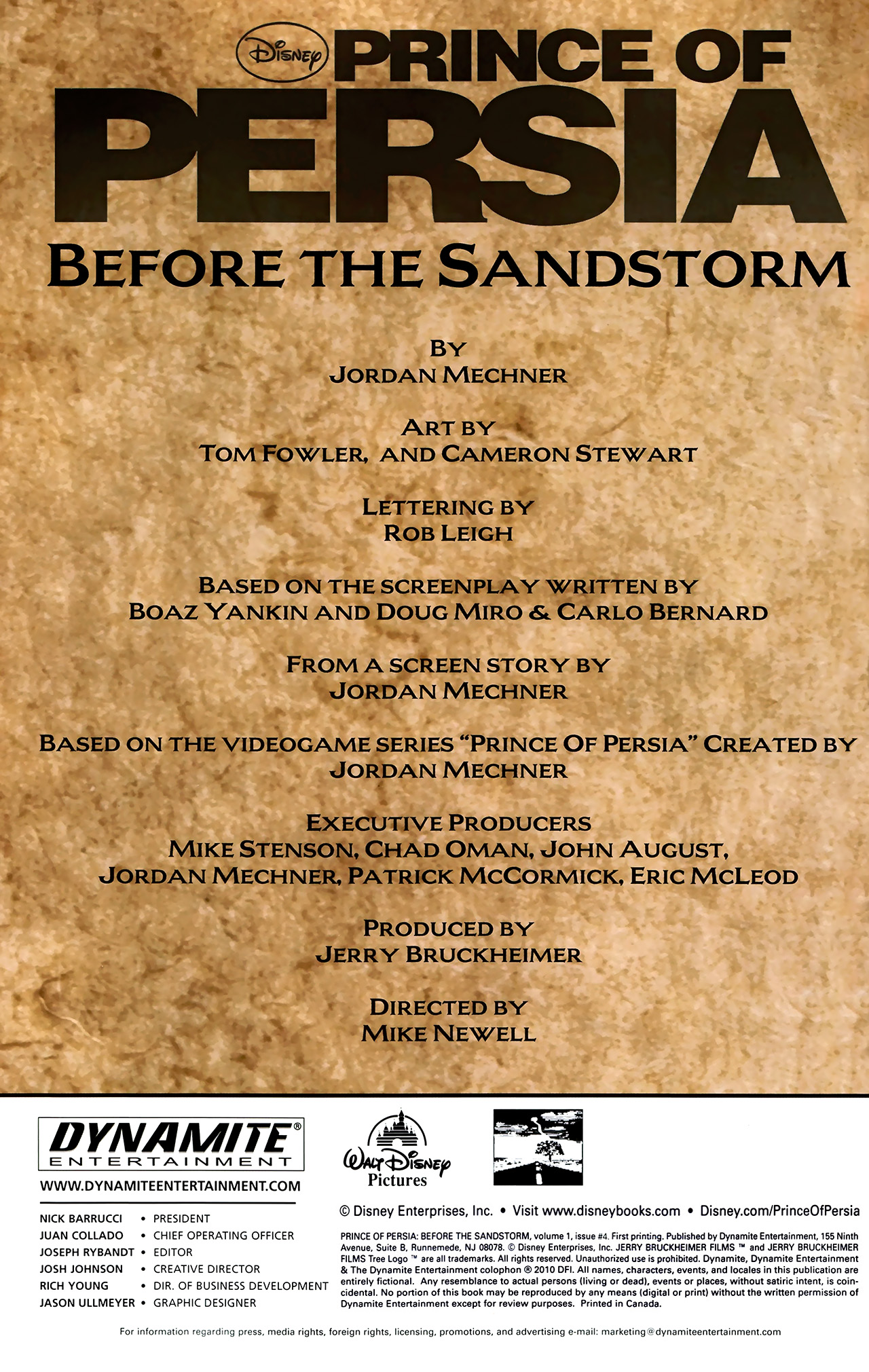 Read online Prince of Persia: Before the Sandstorm comic -  Issue #4 - 2