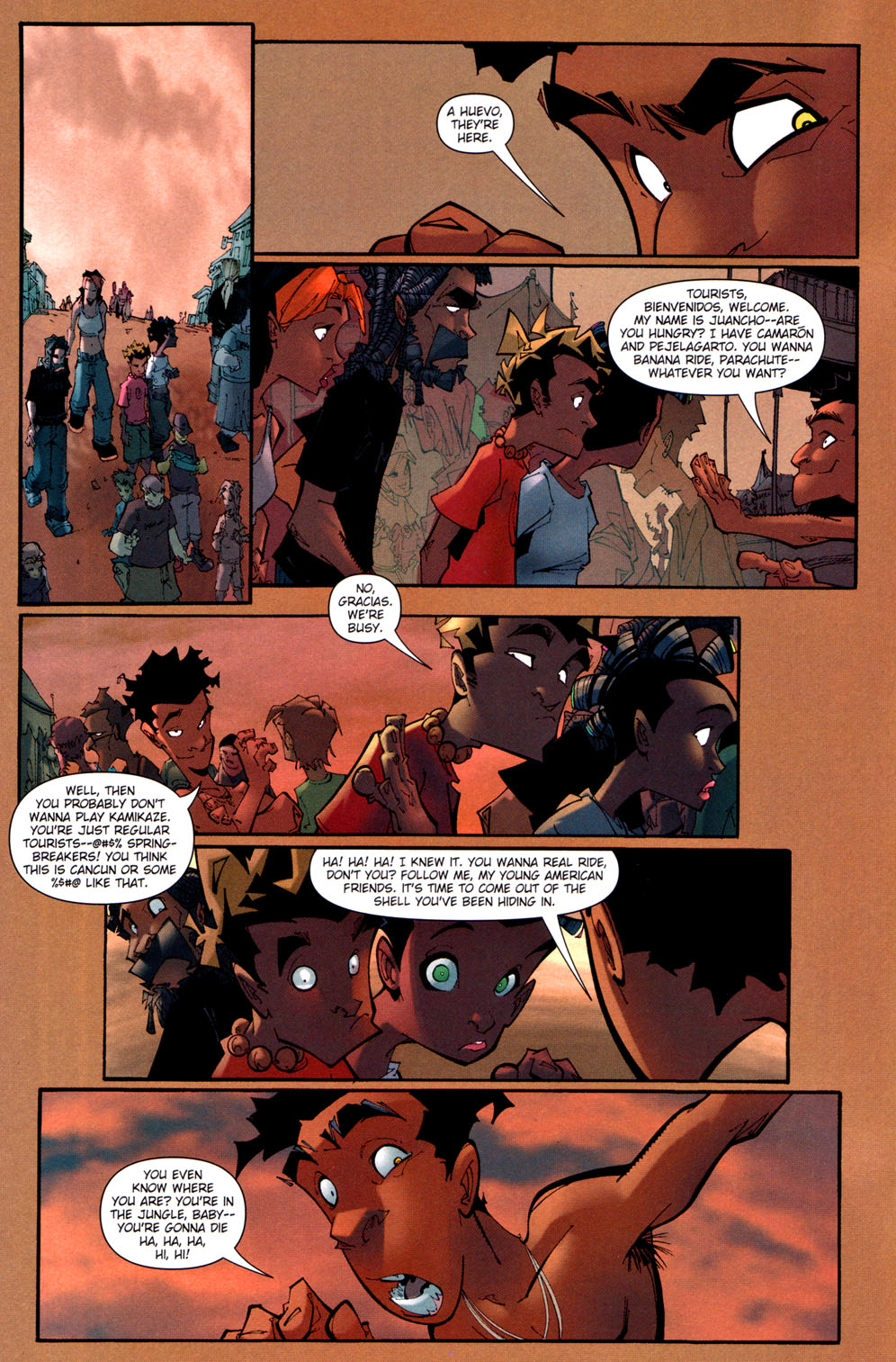 Read online Kamikaze comic -  Issue #6 - 6