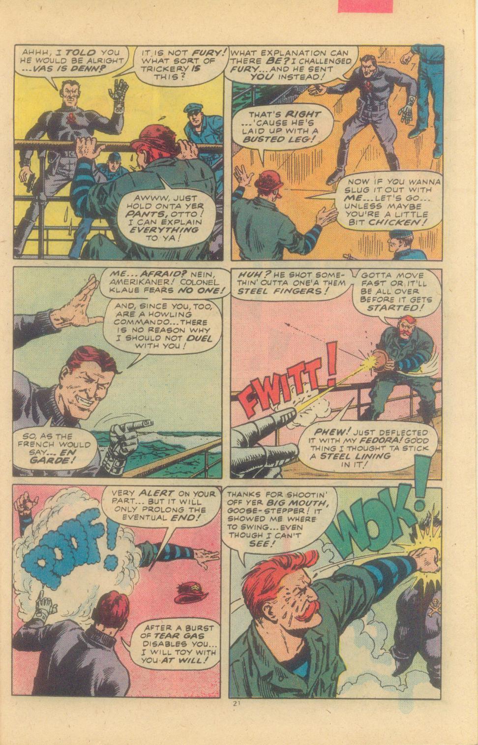 Read online Sgt. Fury comic -  Issue #155 - 23