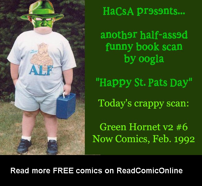 Read online The Green Hornet (1991) comic -  Issue #6 - 1