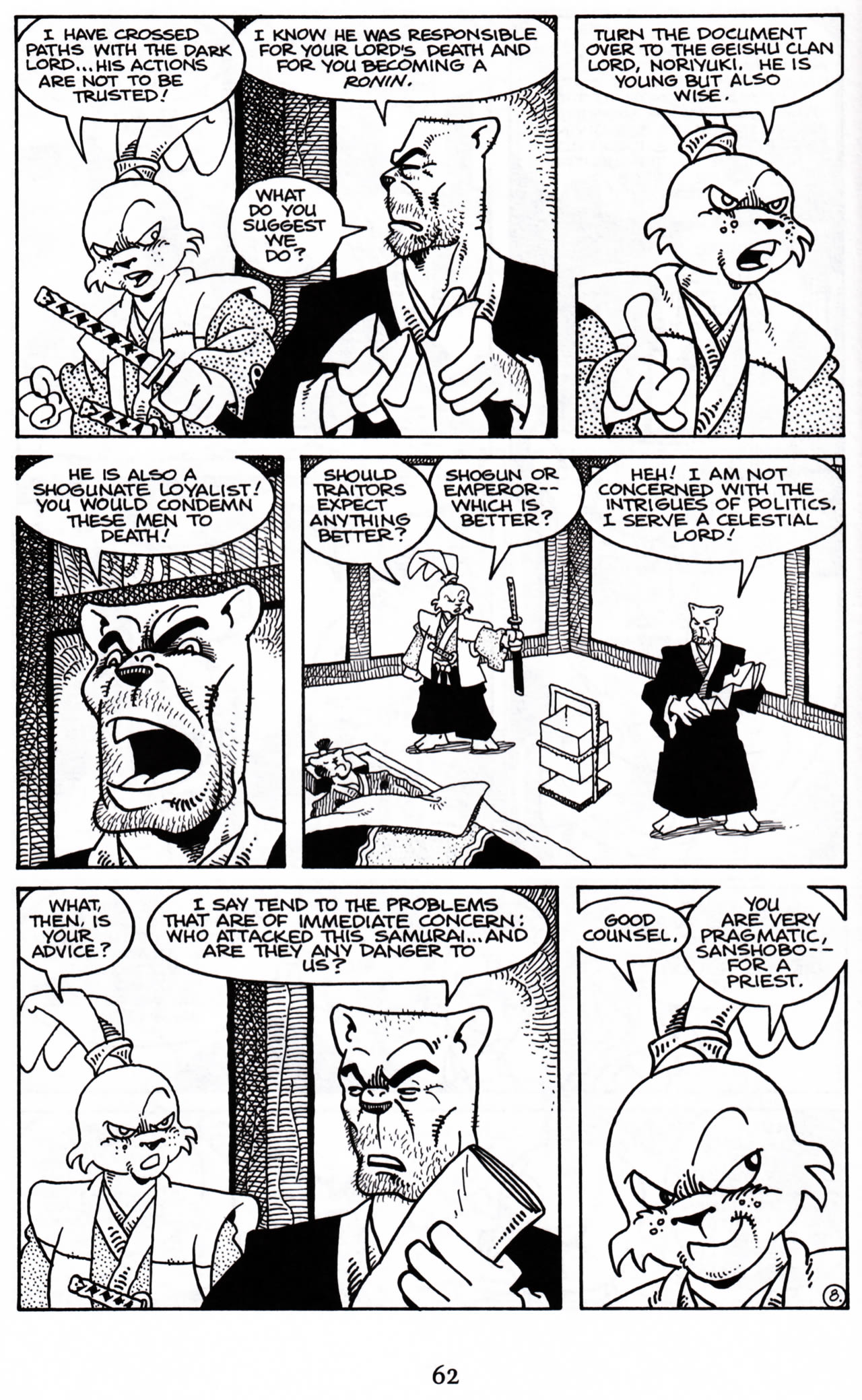 Read online Usagi Yojimbo (1996) comic -  Issue #9 - 9