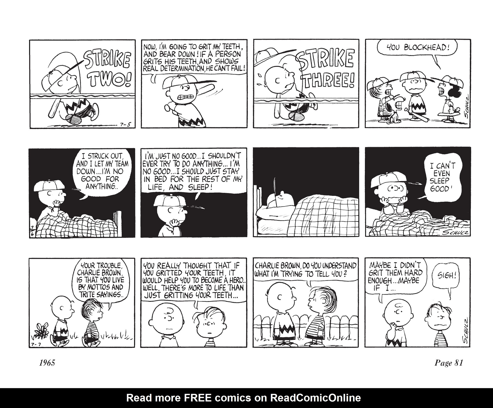 Read online The Complete Peanuts comic -  Issue # TPB 8 - 93