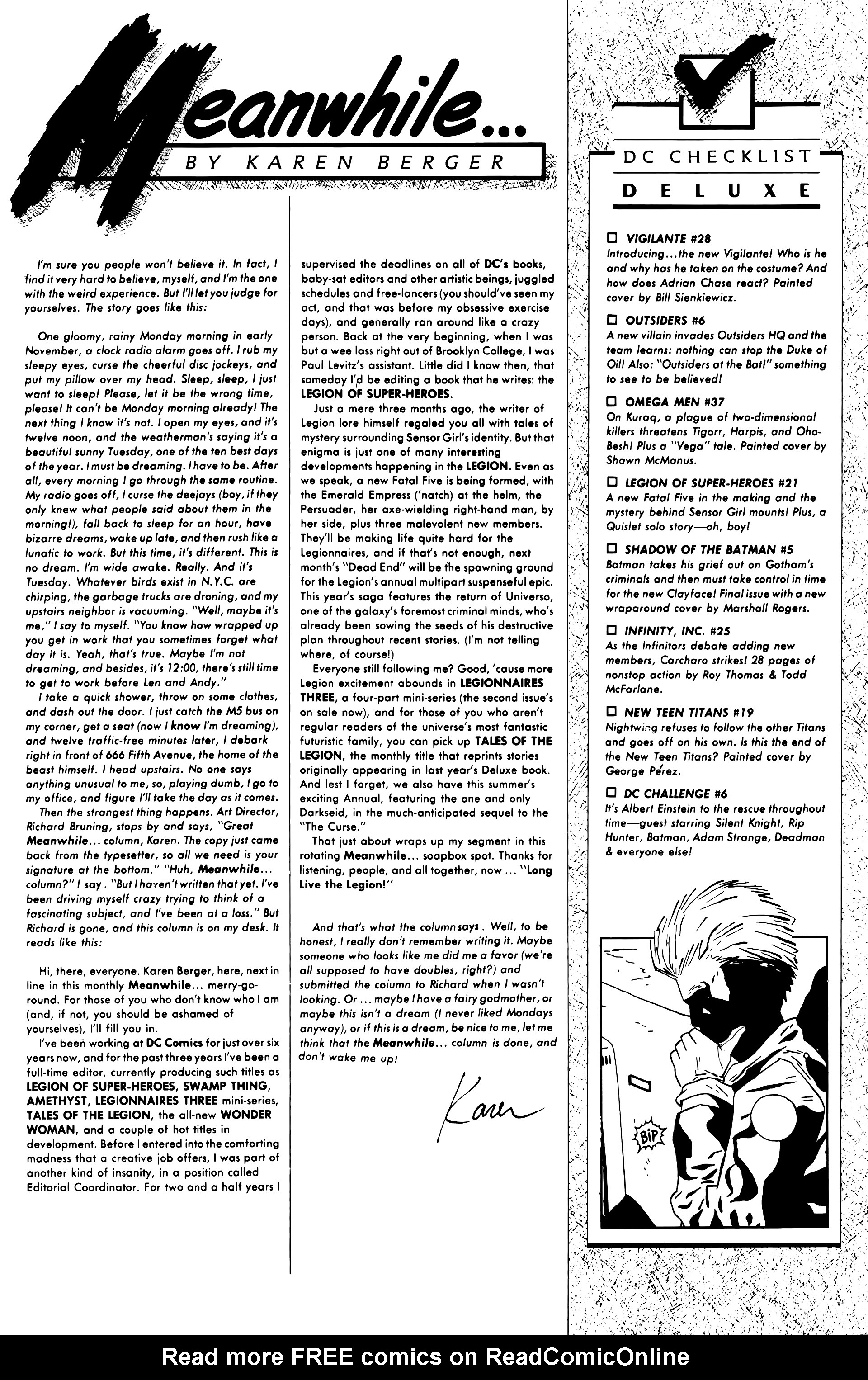 Read online Legion of Super-Heroes (1984) comic -  Issue #21 - 34