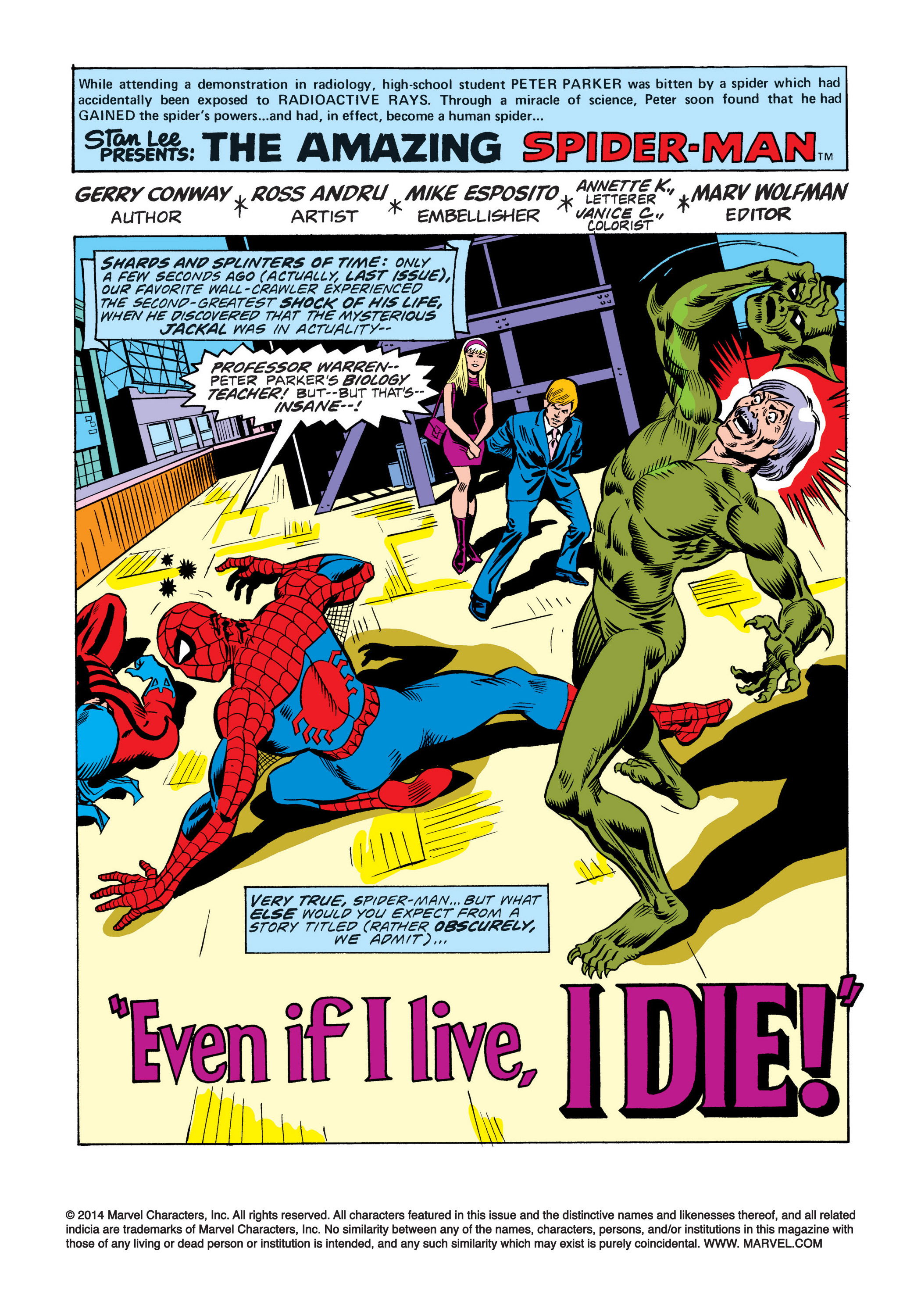 Read online Marvel Masterworks: The Amazing Spider-Man comic -  Issue # TPB 15 (Part 2) - 21