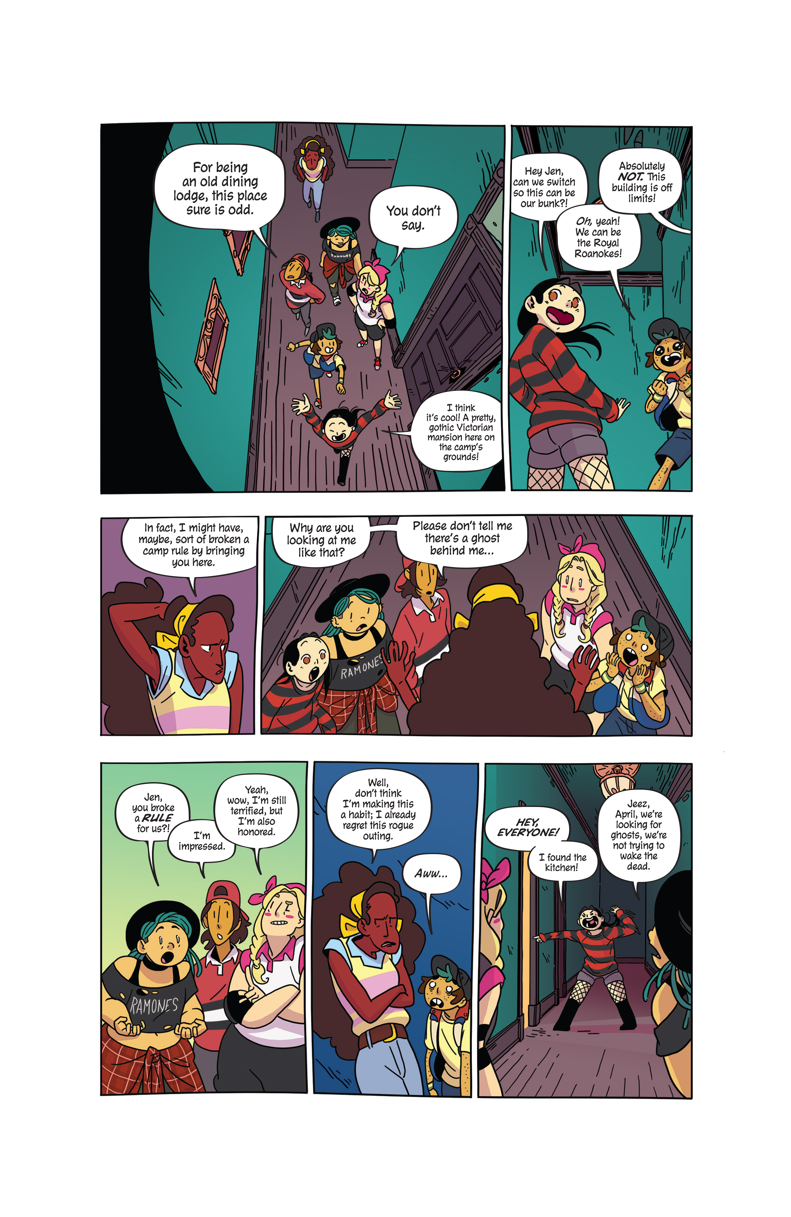 Read online Lumberjanes: Campfire Songs comic -  Issue # TPB - 100
