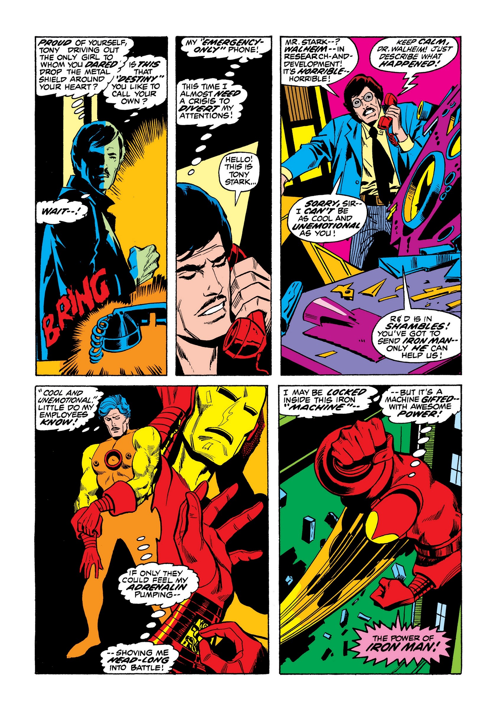Read online Marvel Masterworks: The Invincible Iron Man comic -  Issue # TPB 8 (Part 3) - 62