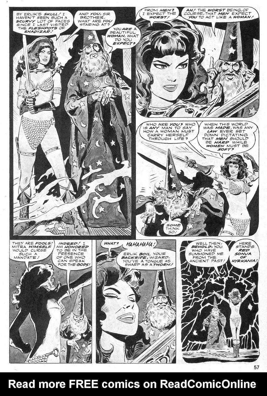 The Savage Sword Of Conan issue 29 - Page 57