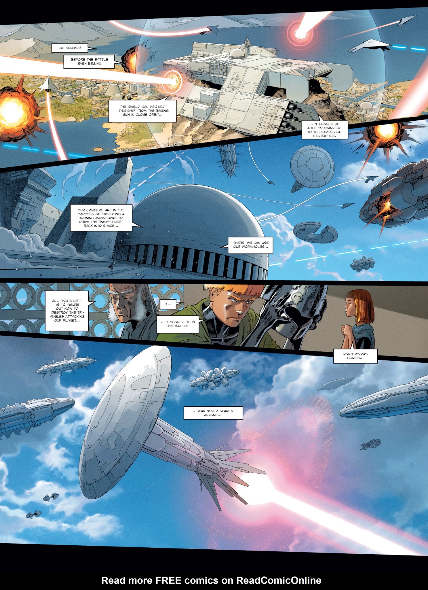 Read online Universal War Two comic -  Issue #2 - 39