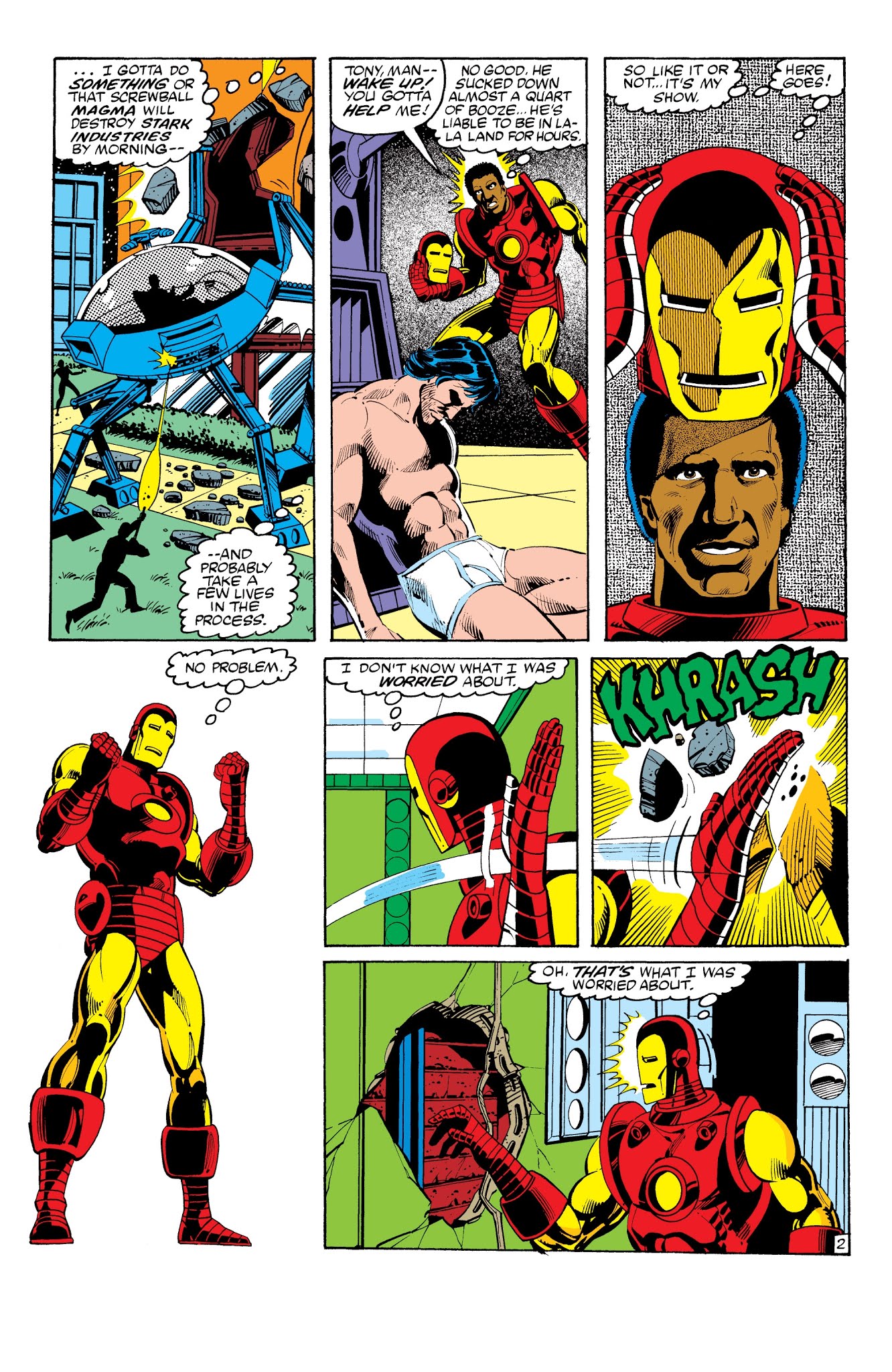 Read online Iron Man Epic Collection comic -  Issue # The Enemy Within (Part 4) - 20