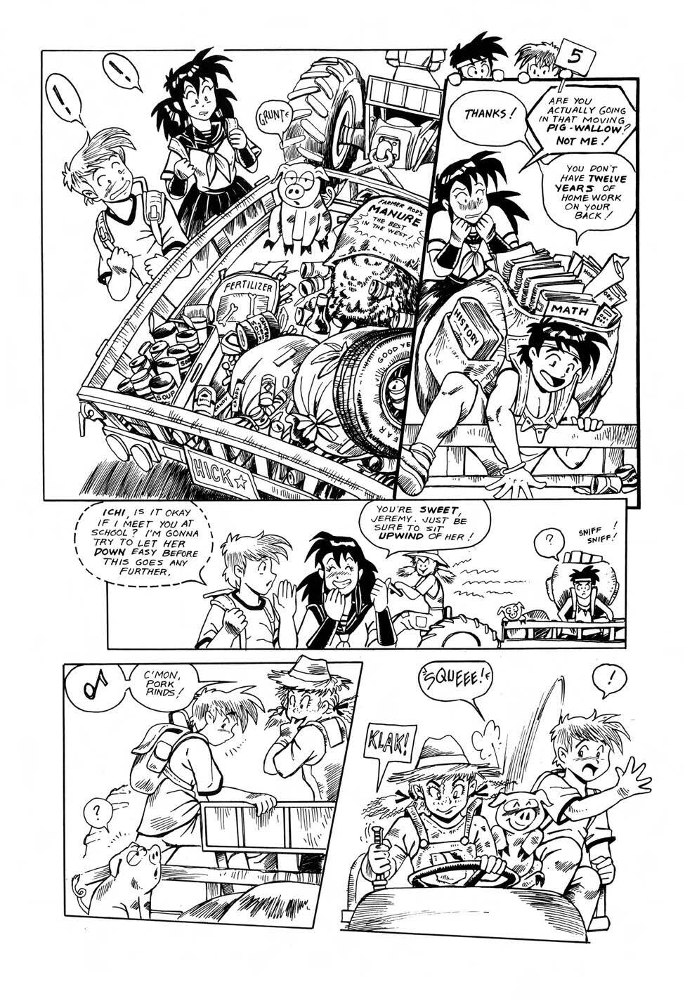 Read online Ninja High School (1986) comic -  Issue #62 - 7