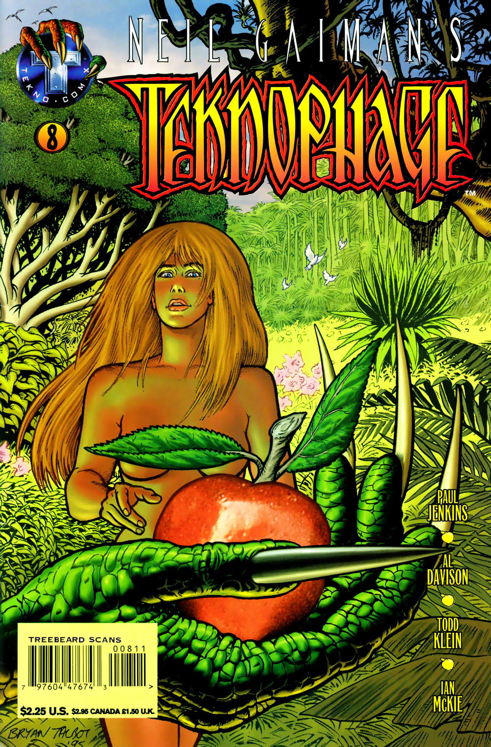 Read online Neil Gaiman's Teknophage comic -  Issue #8 - 1