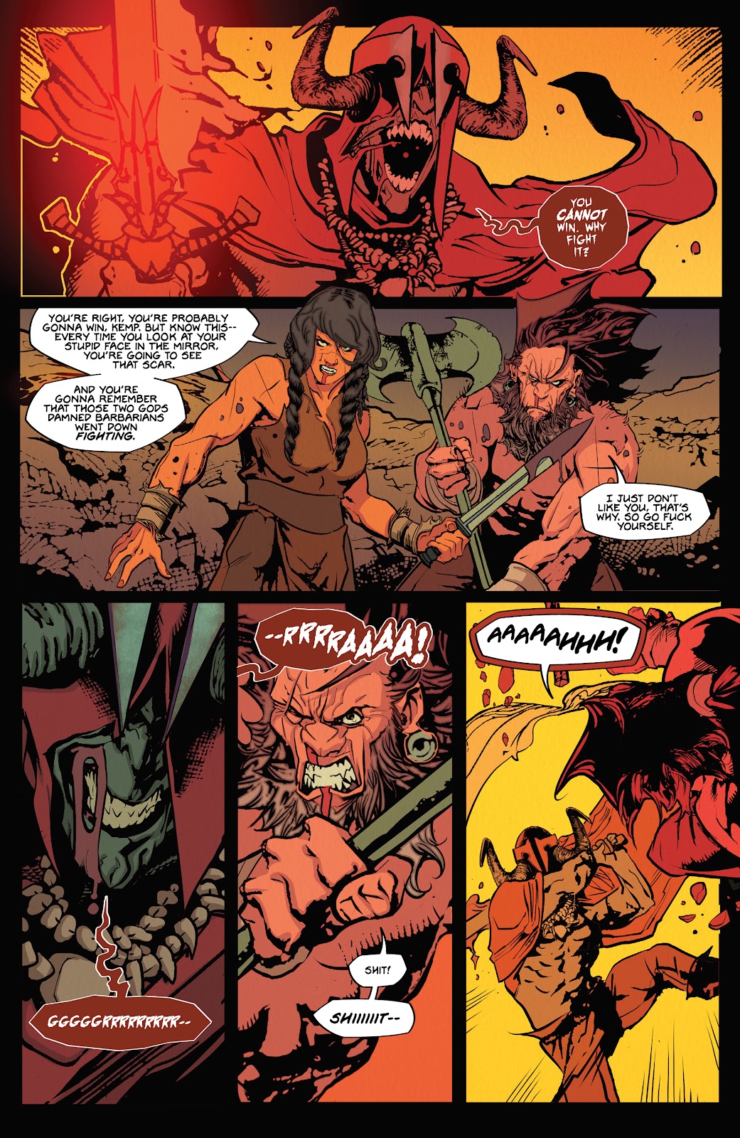 Barbaric Hell to Pay issue 4 - Page 17