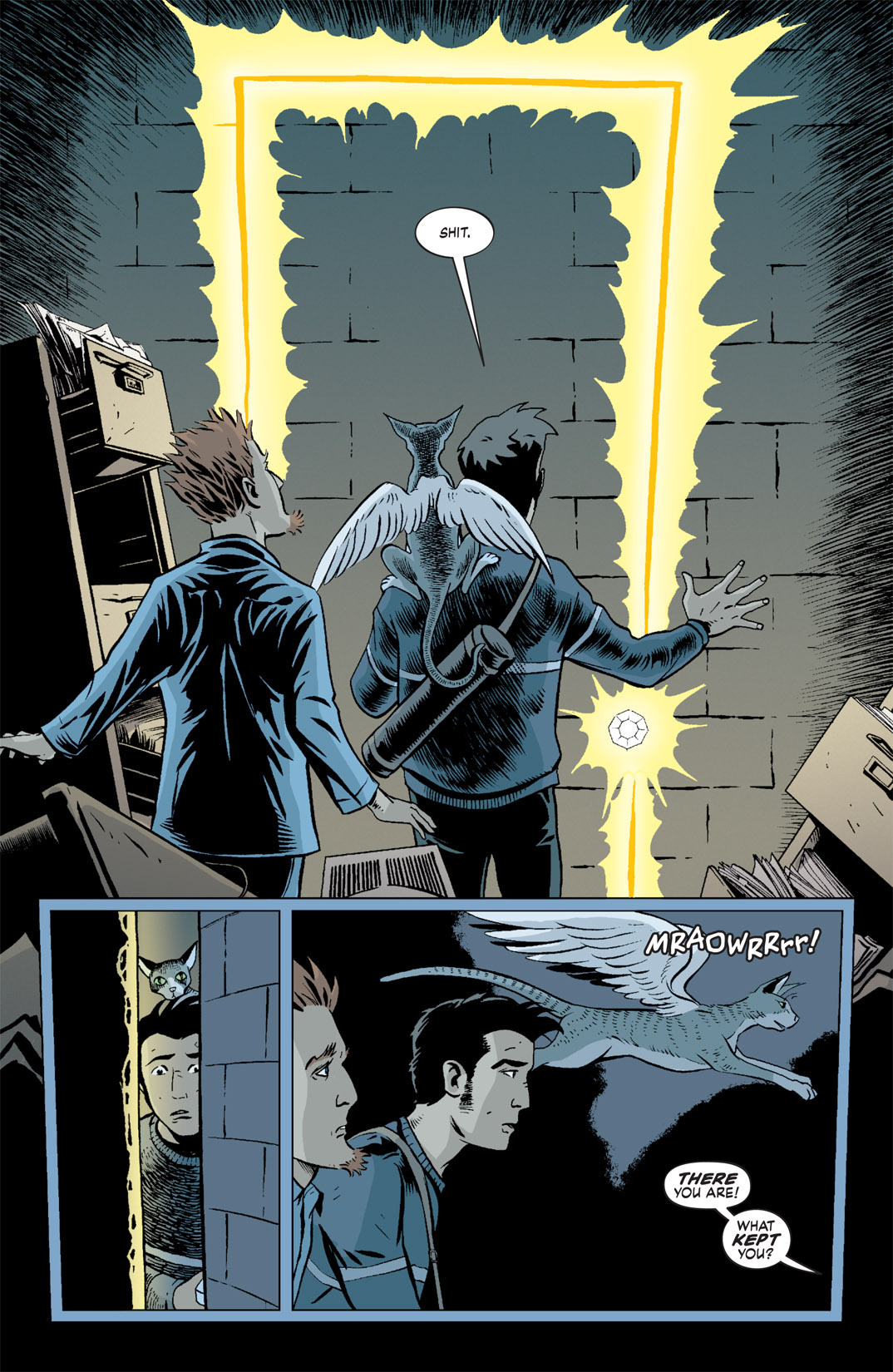Read online The Unwritten comic -  Issue #9 - 14