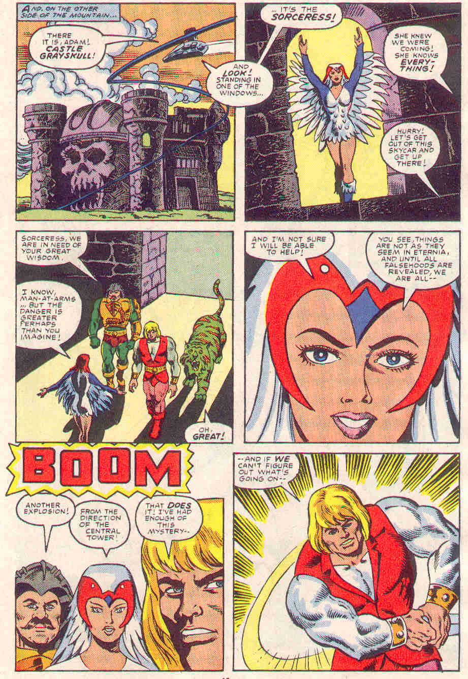 Read online Masters of the Universe (1986) comic -  Issue #6 - 14