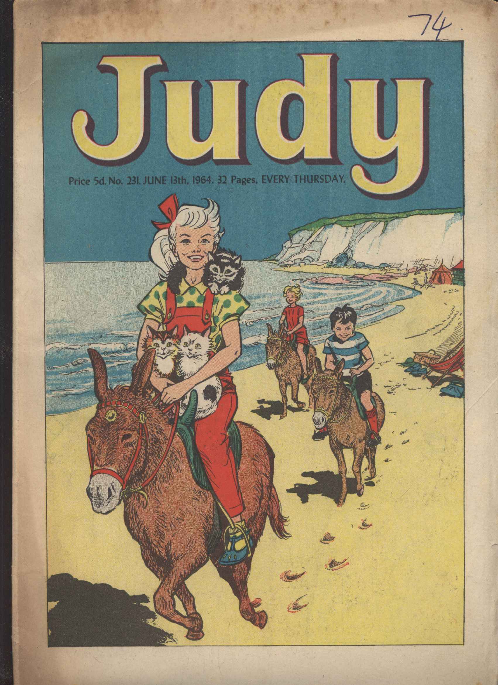 Read online Judy comic -  Issue #231 - 1