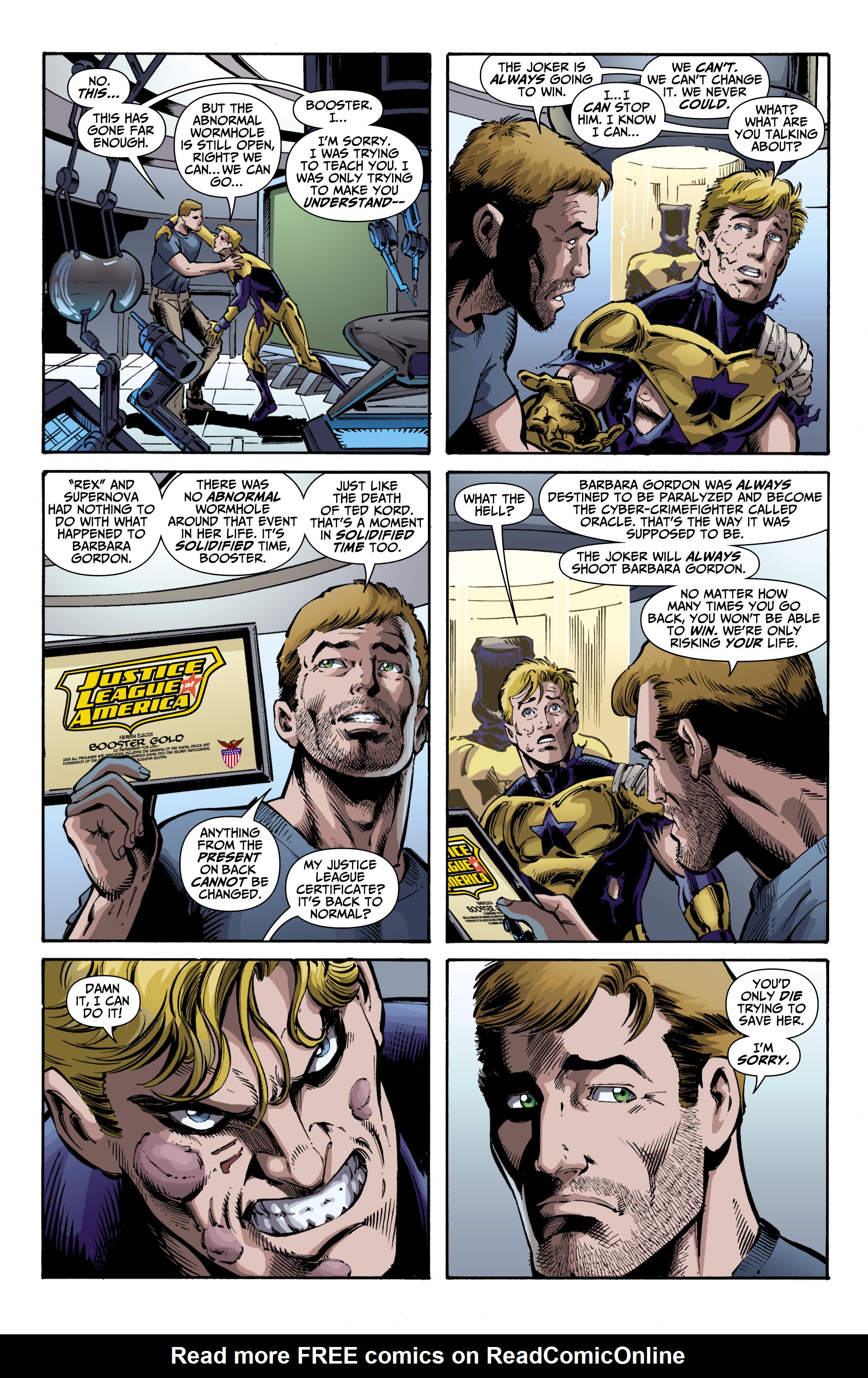 Read online Booster Gold (2007) comic -  Issue #5 - 21
