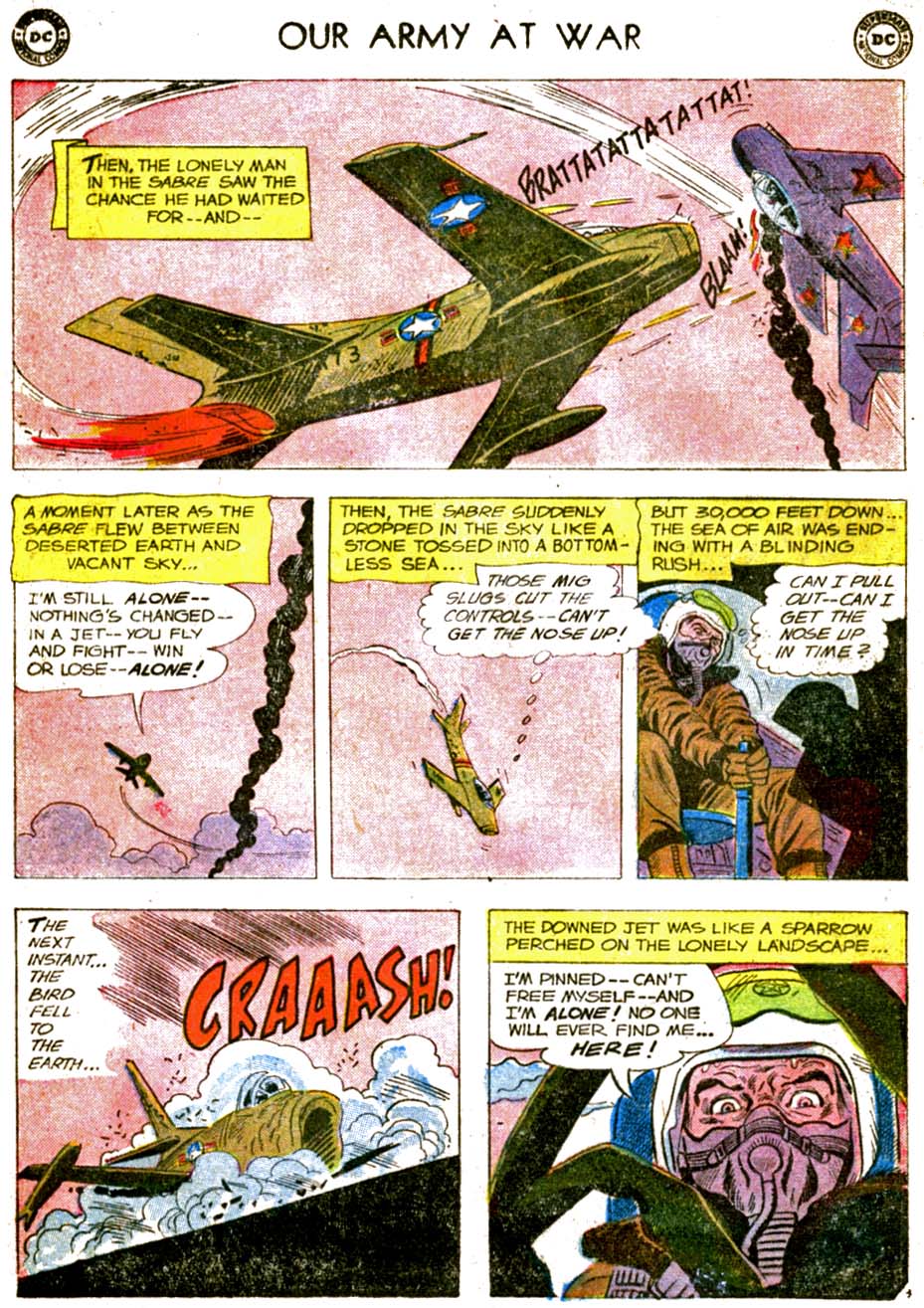Read online Our Army at War (1952) comic -  Issue #82 - 21