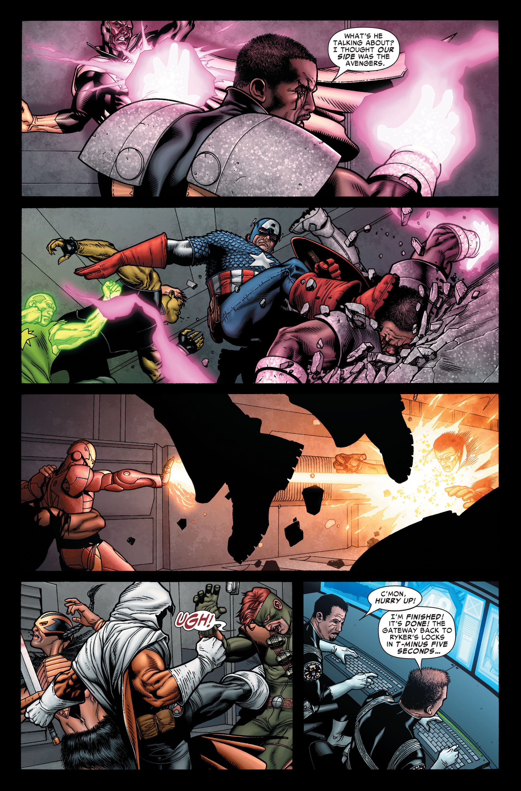 Read online Civil War (2006) comic -  Issue #7 - 5