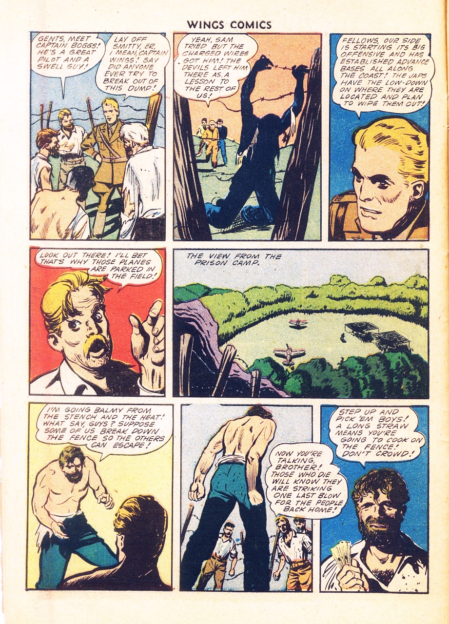 Read online Wings Comics comic -  Issue #34 - 10
