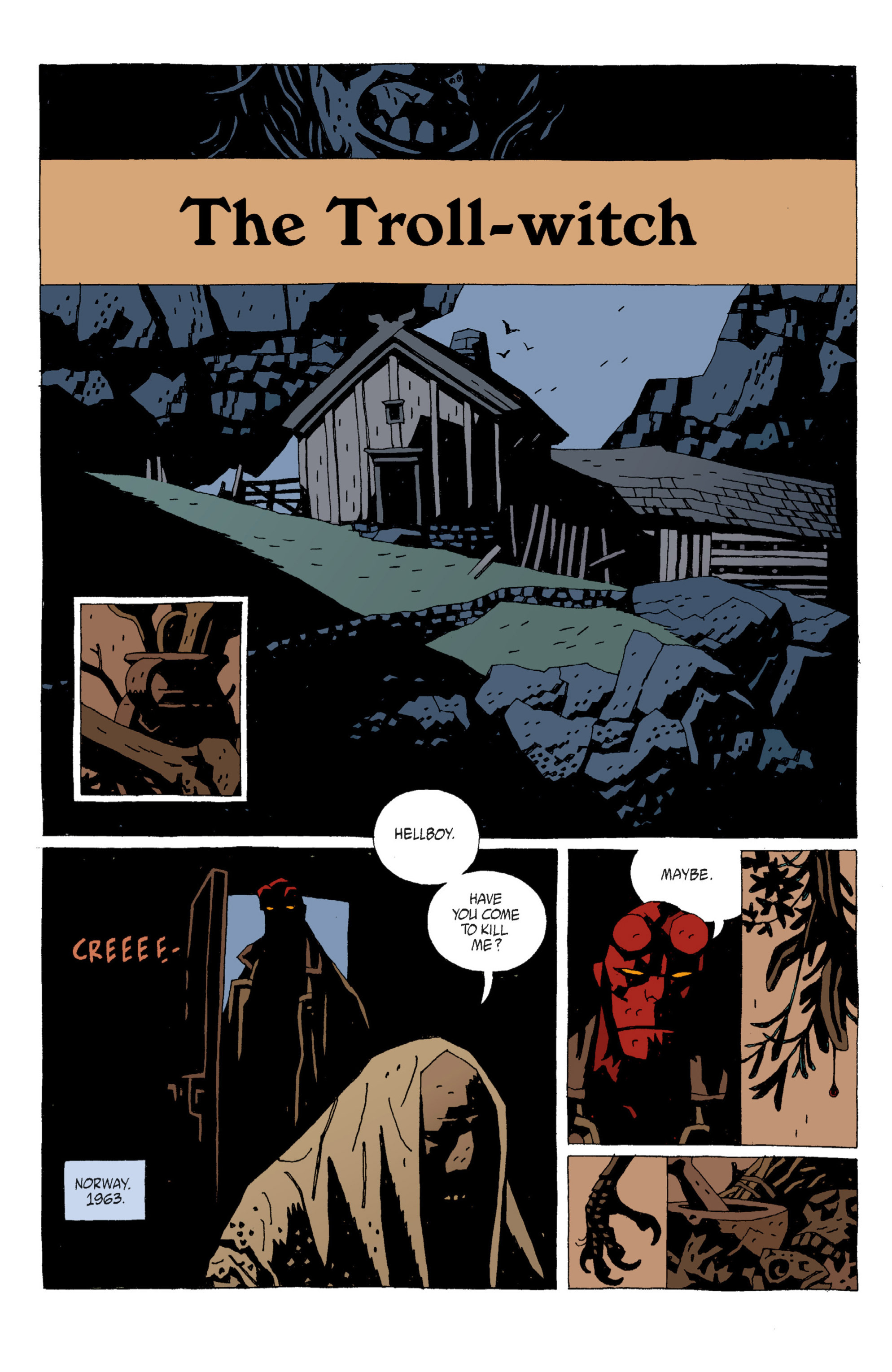Read online Hellboy comic -  Issue #7 - 27