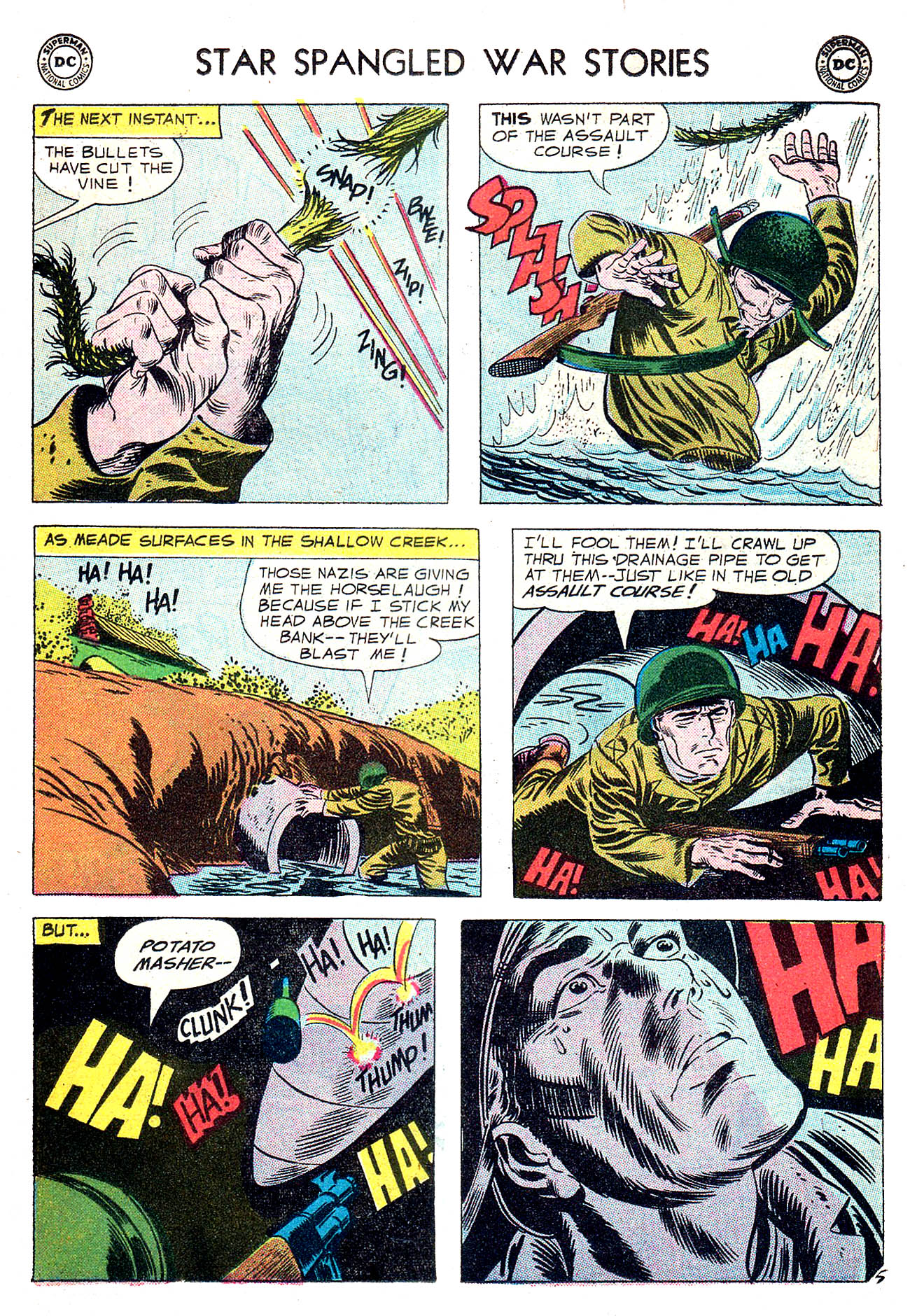Read online Star Spangled War Stories (1952) comic -  Issue #60 - 23