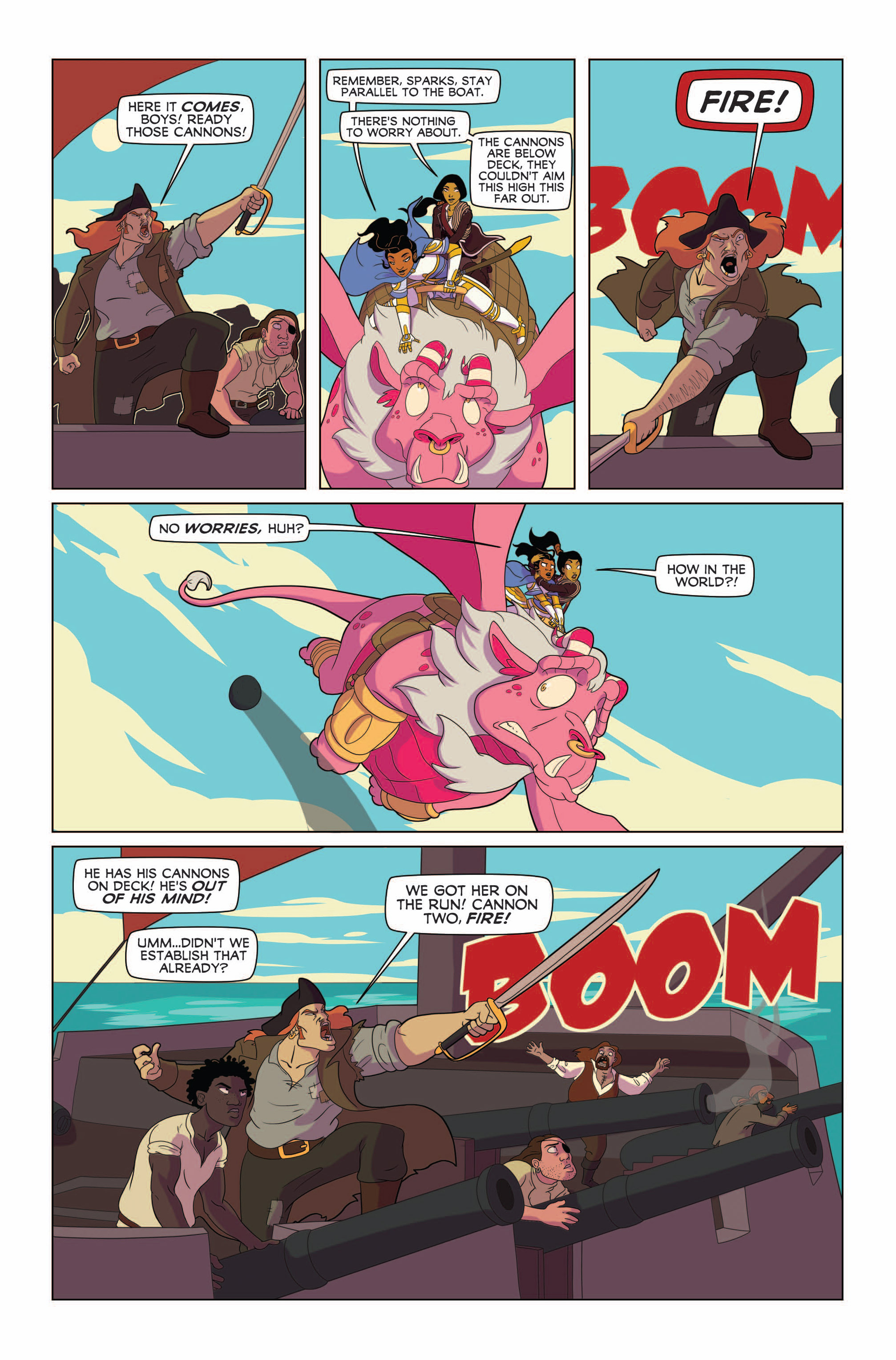 Read online Princeless: The Pirate Princess comic -  Issue # Full - 74
