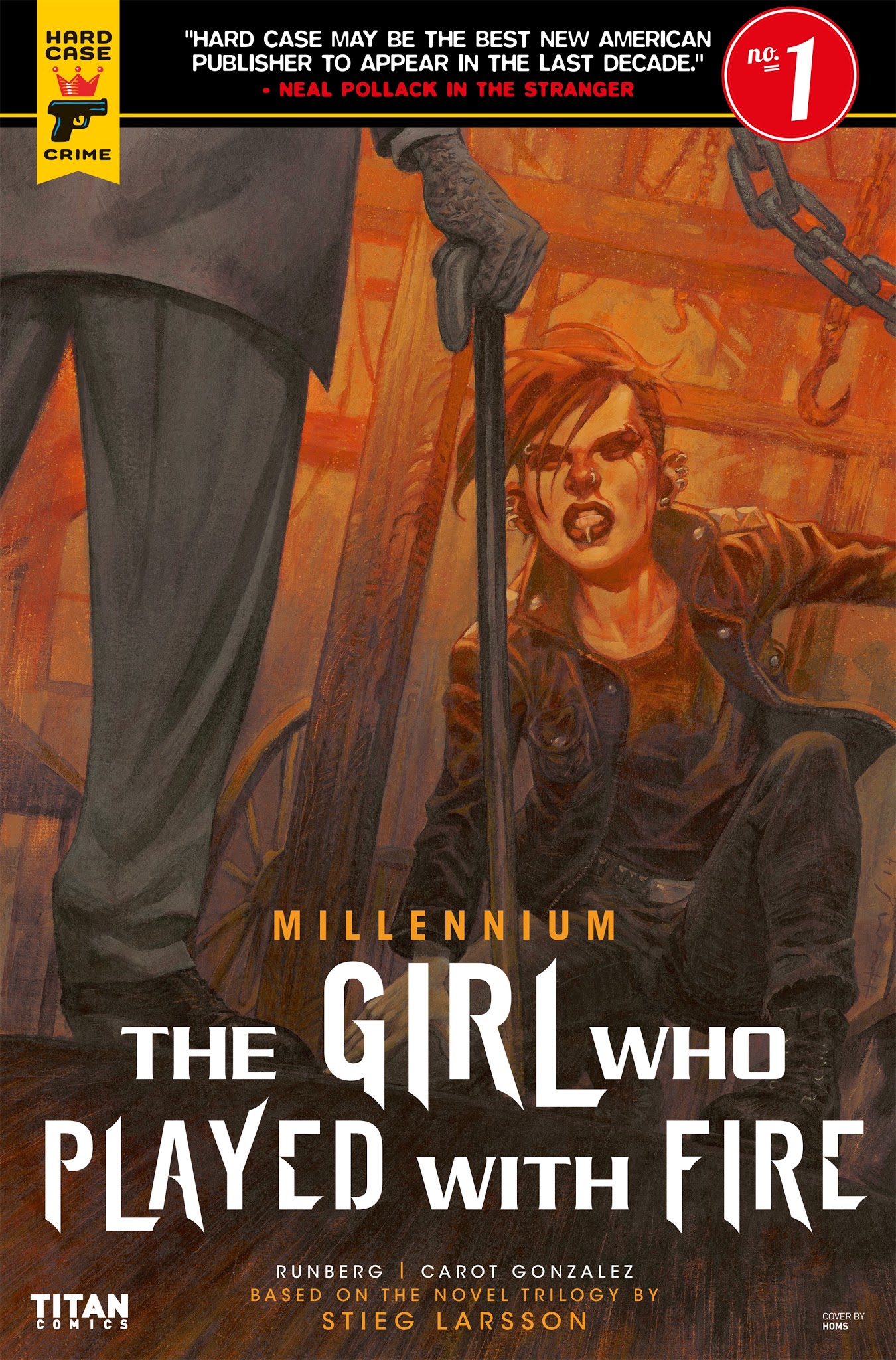 Read online Millennium: The Girl Who Played With Fire comic -  Issue #1 - 2