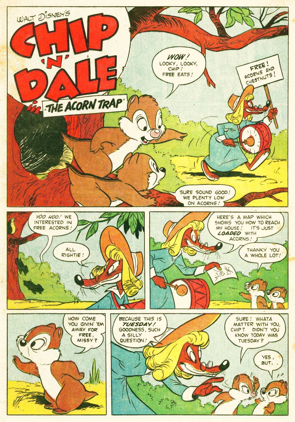 Read online Walt Disney's Chip 'N' Dale comic -  Issue #4 - 16