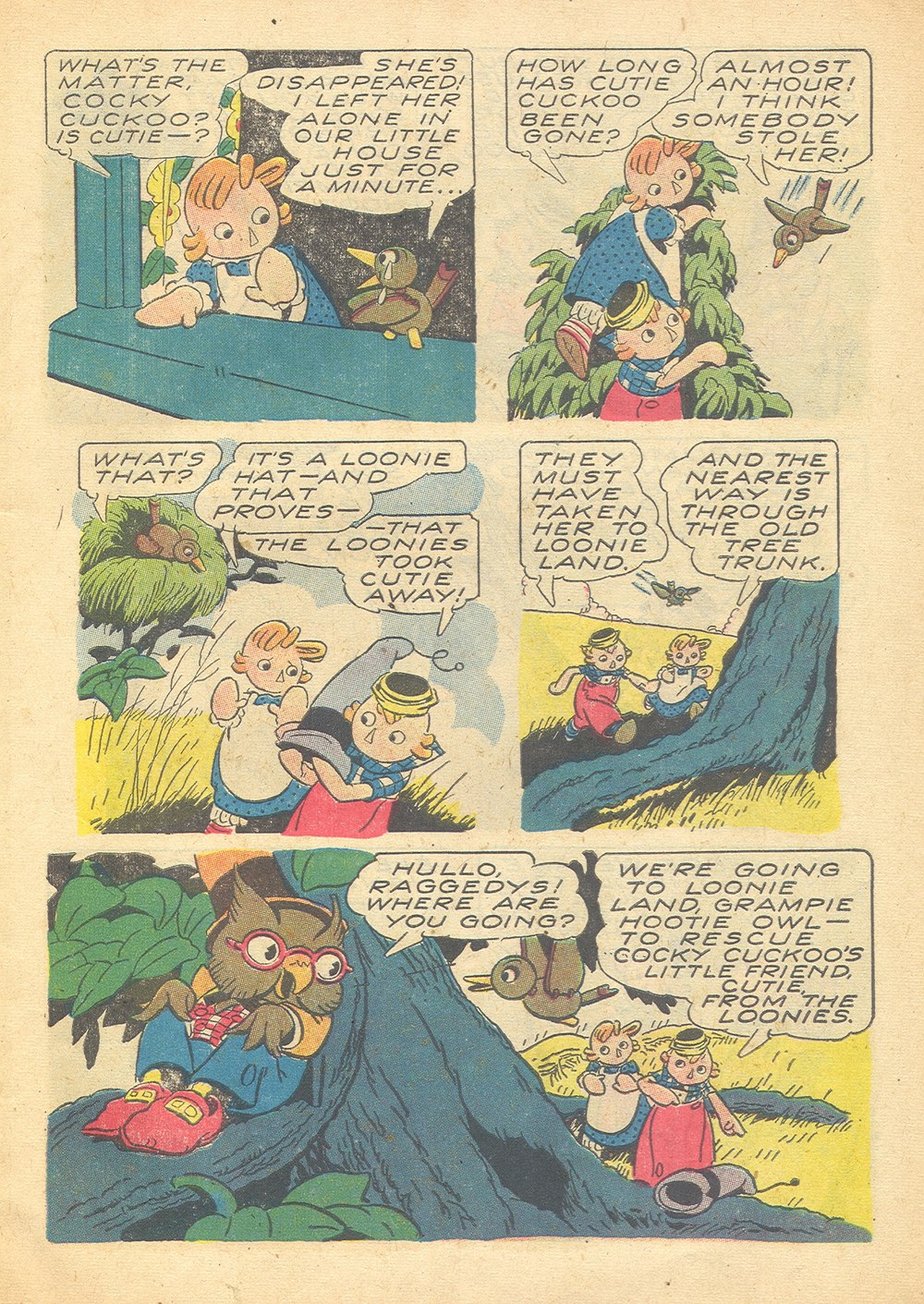 Read online Four Color Comics comic -  Issue #354 - 7