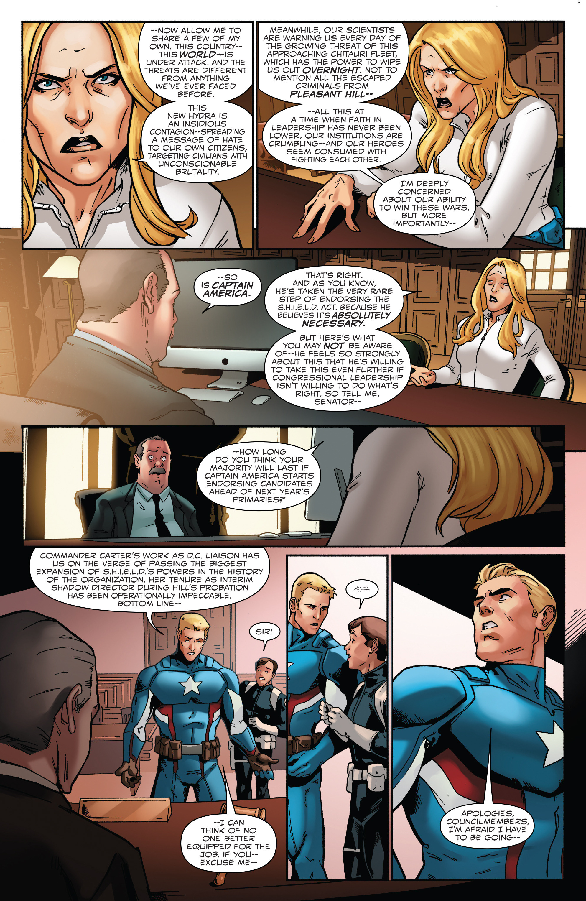 Read online Captain America: Steve Rogers comic -  Issue #10 - 7