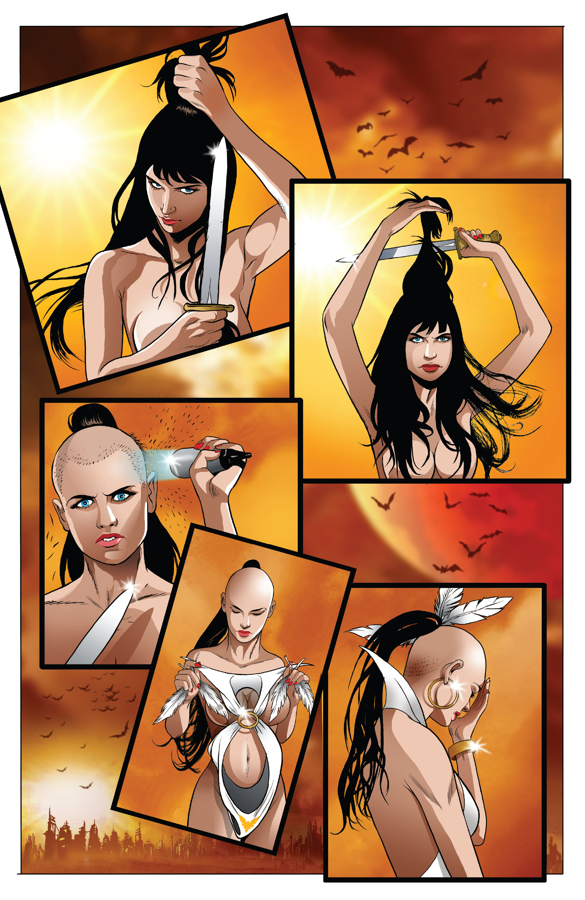 Read online Vampirella: Year One comic -  Issue #4 - 21