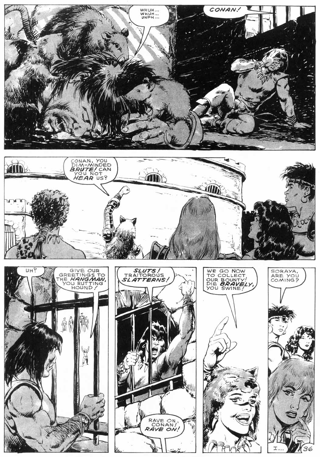 The Savage Sword Of Conan issue 154 - Page 37