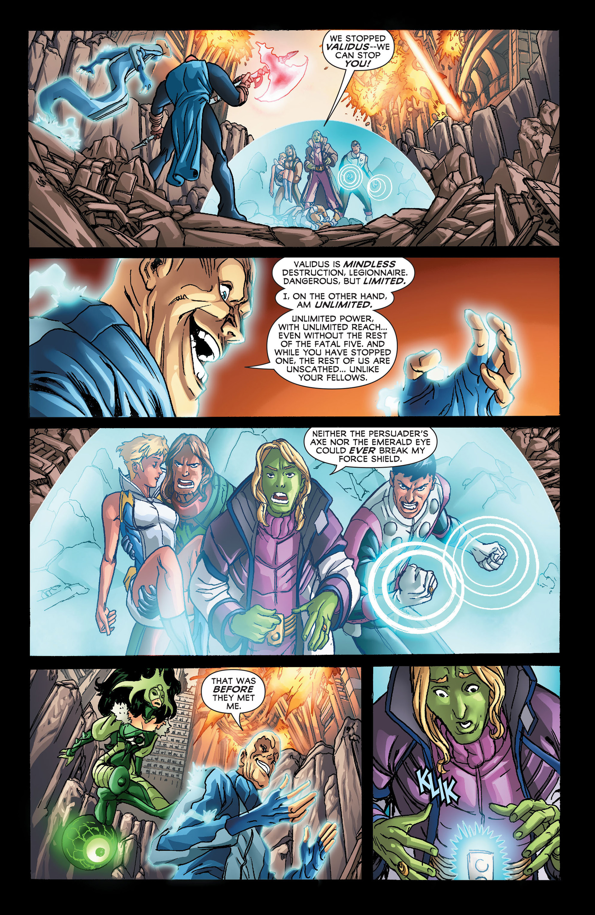 Legion of Super-Heroes (2011) Issue #21 #22 - English 20