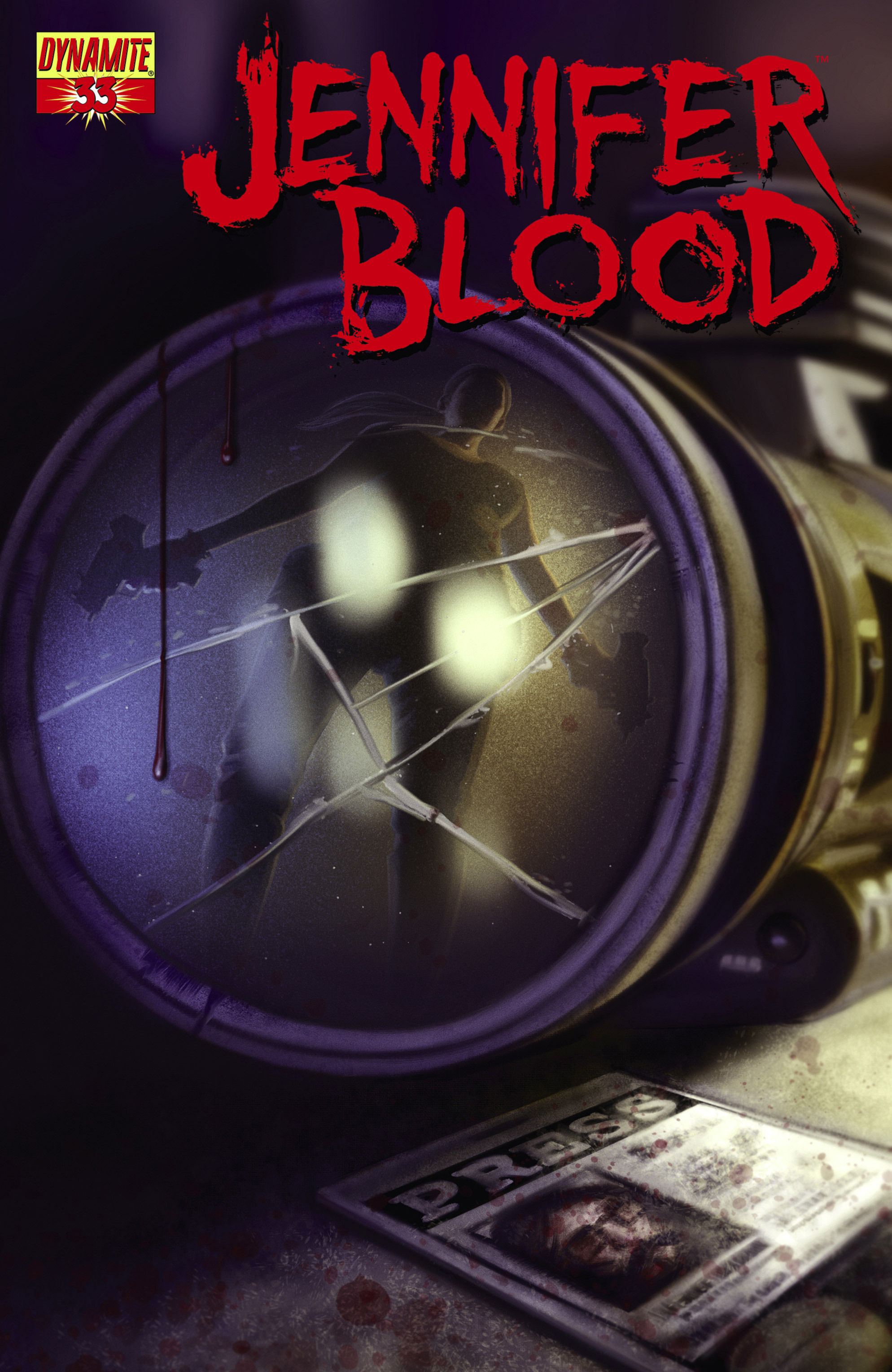 Read online Jennifer Blood comic -  Issue #33 - 1