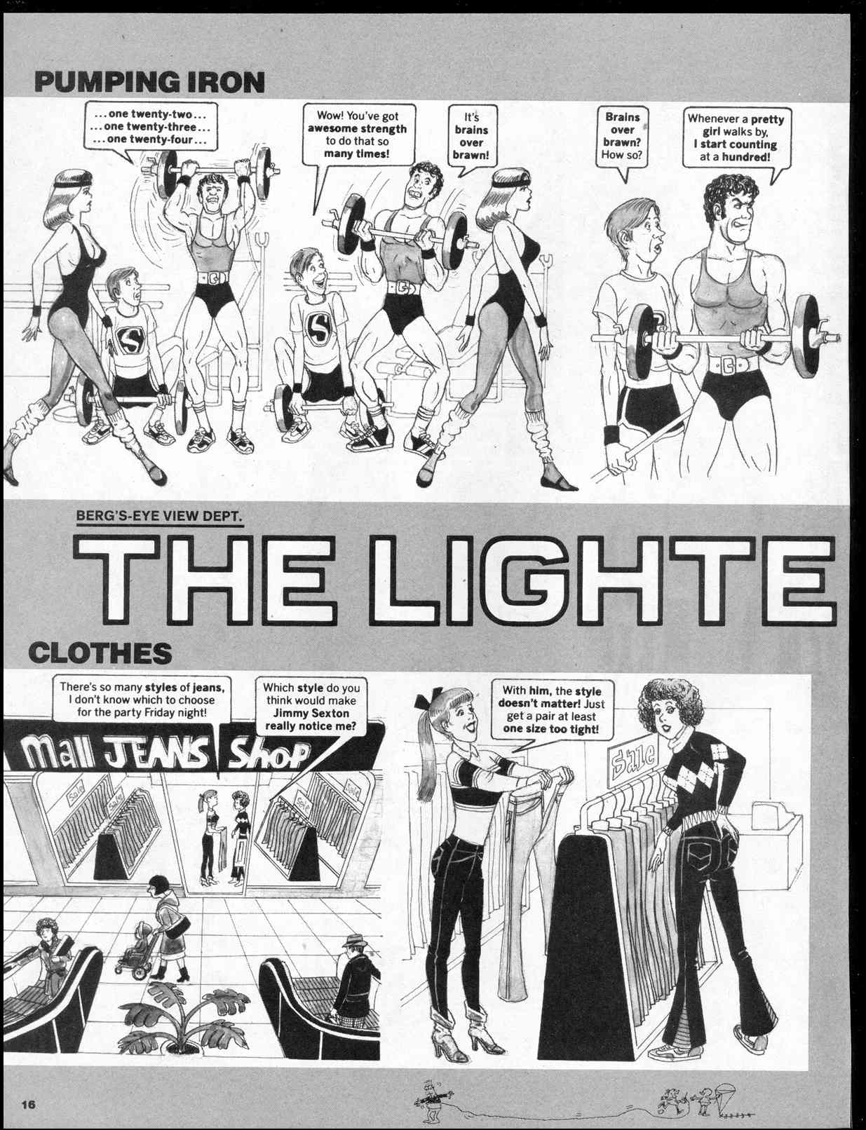 Read online MAD comic -  Issue #261 - 17