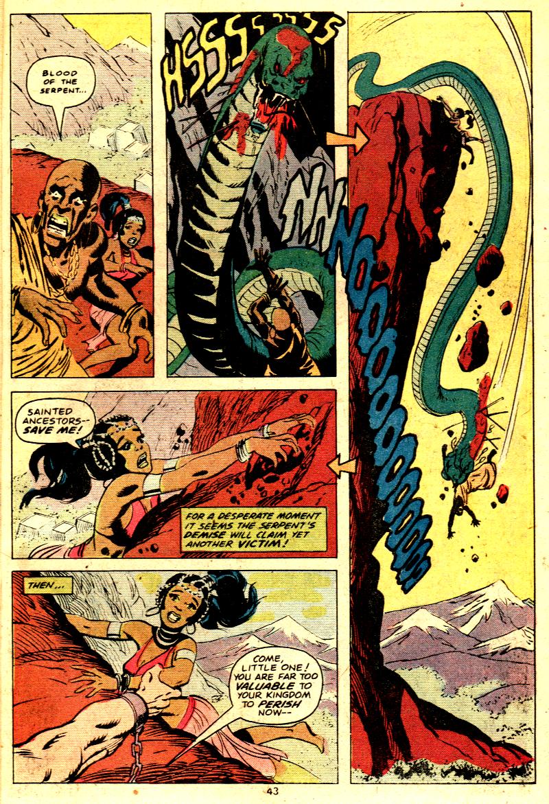 Read online Tarzan (1977) comic -  Issue # _Annual 2 - 33