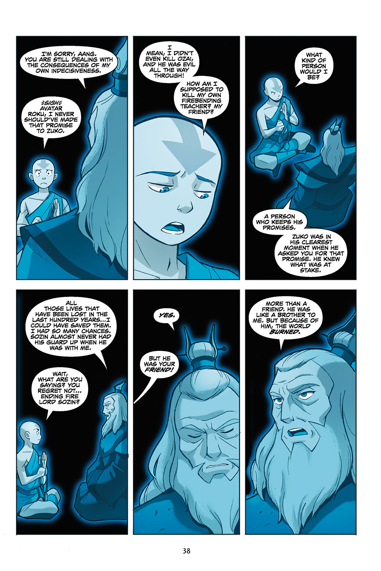 Read online Nickelodeon Avatar: The Last Airbender - The Promise comic -  Issue # Part 1 - 39