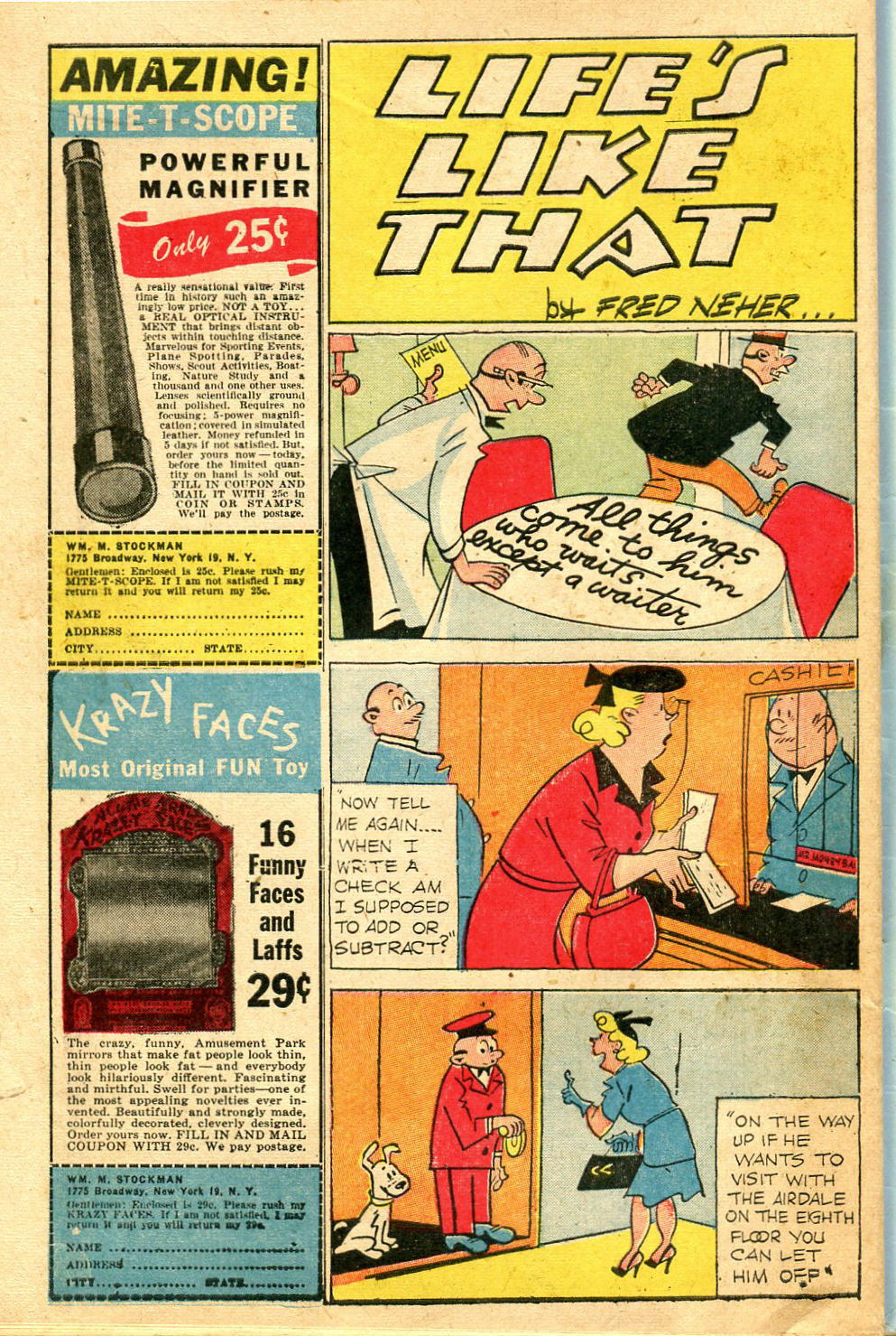 Read online Famous Funnies comic -  Issue #124 - 50