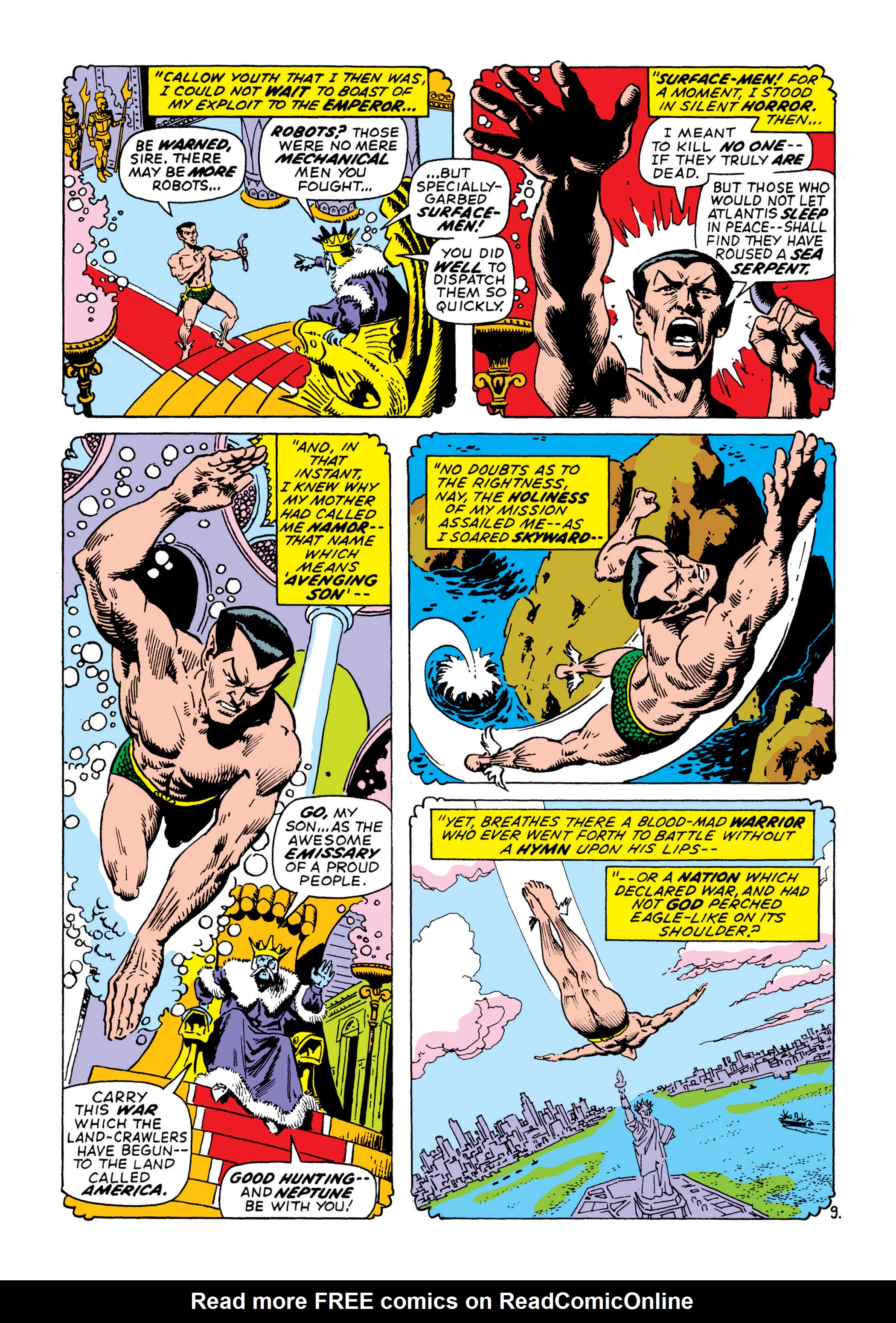 Read online Marvel Masterworks: The Sub-Mariner comic -  Issue # TPB 5 (Part 3) - 70