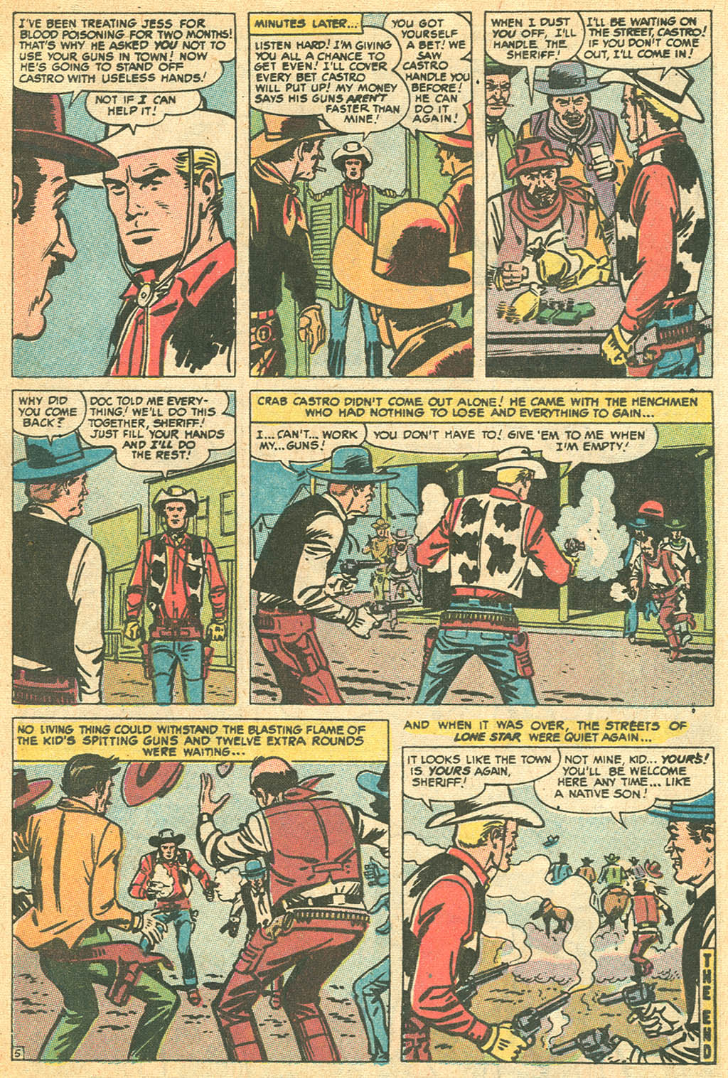 Read online Kid Colt Outlaw comic -  Issue #143 - 8