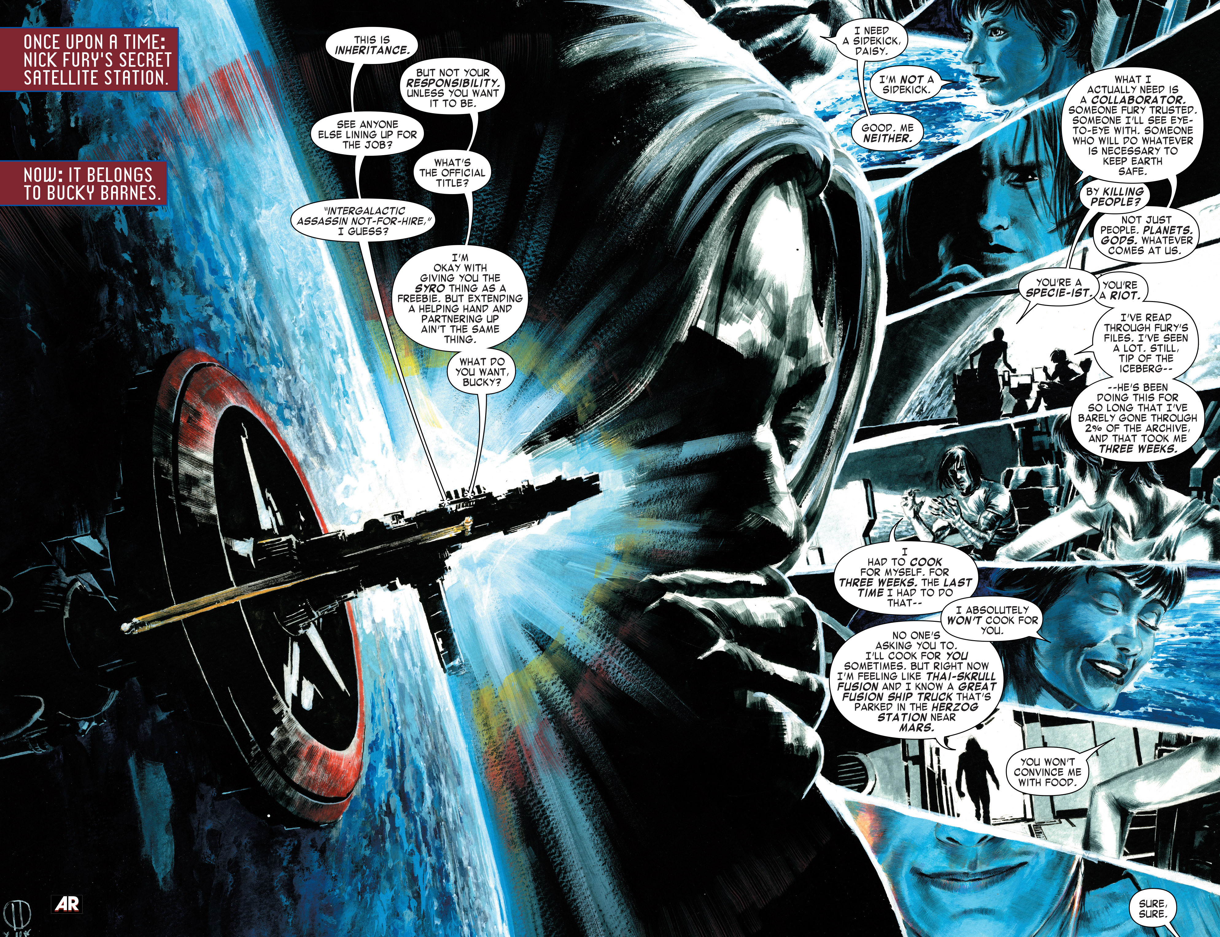 Read online Bucky Barnes: The Winter Soldier comic -  Issue #1 - 9