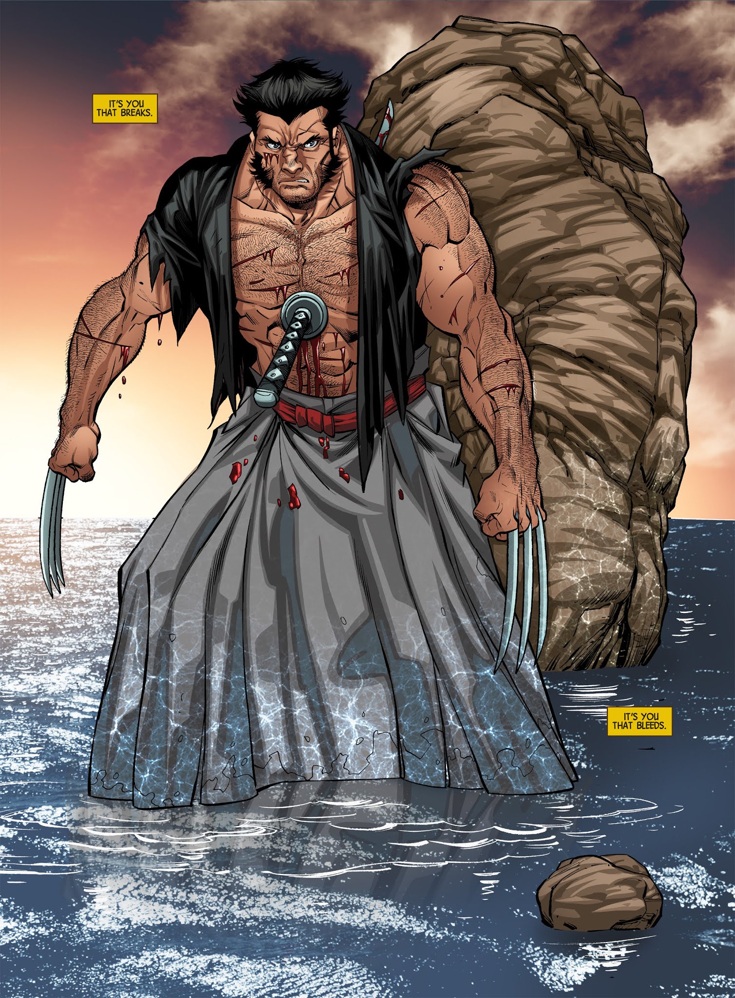 Read online Wolverine: Japan's Most Wanted comic -  Issue #13 - 38